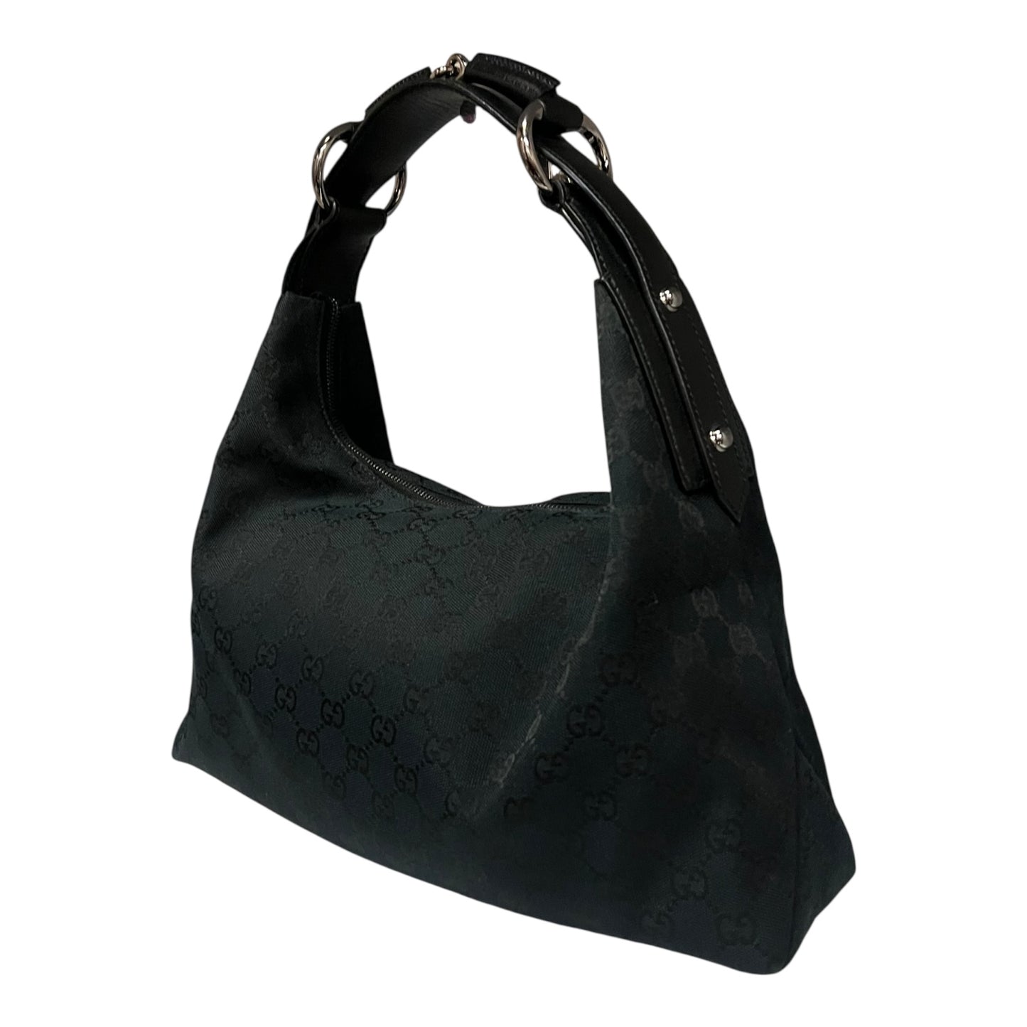 GUCCI GG Horsebit Hobo | Small