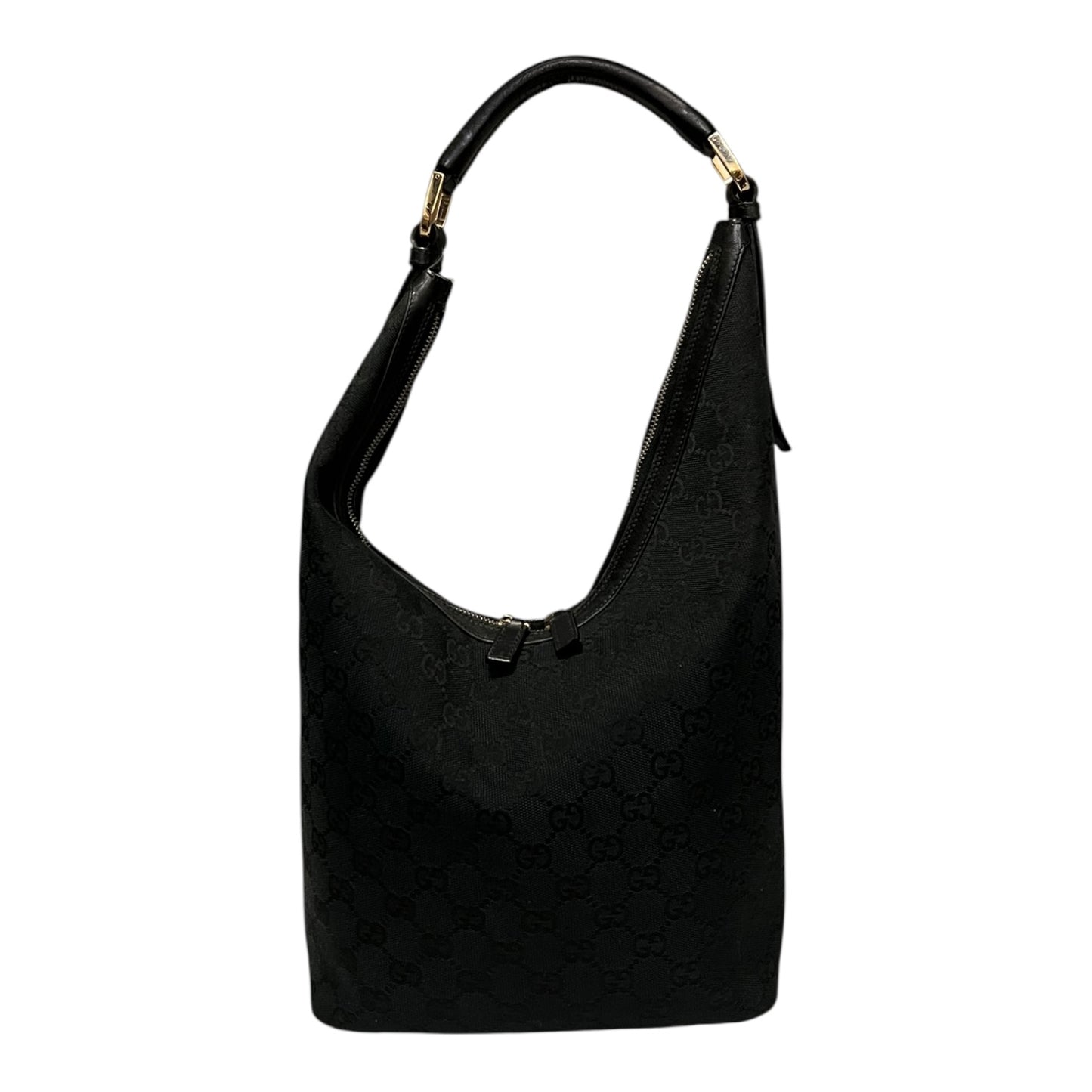 GUCCI Assymmetric Hobo in Black