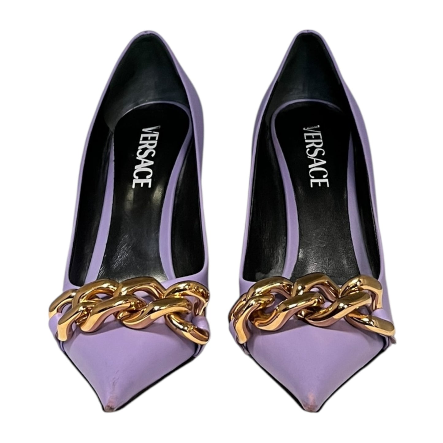 VERSACE Medusa Chain Pumps | 37.5