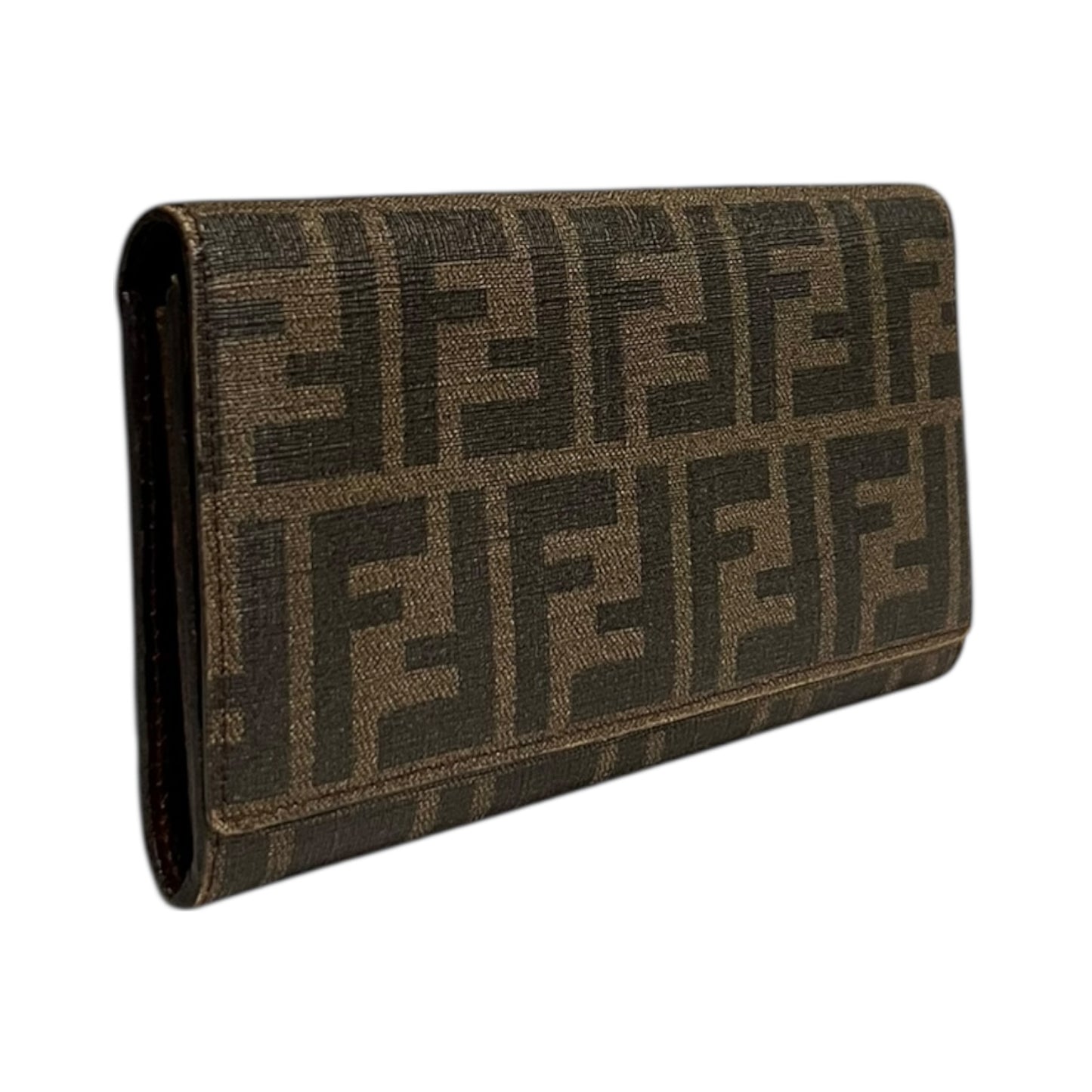 FENDI Zucca Continental Wallet