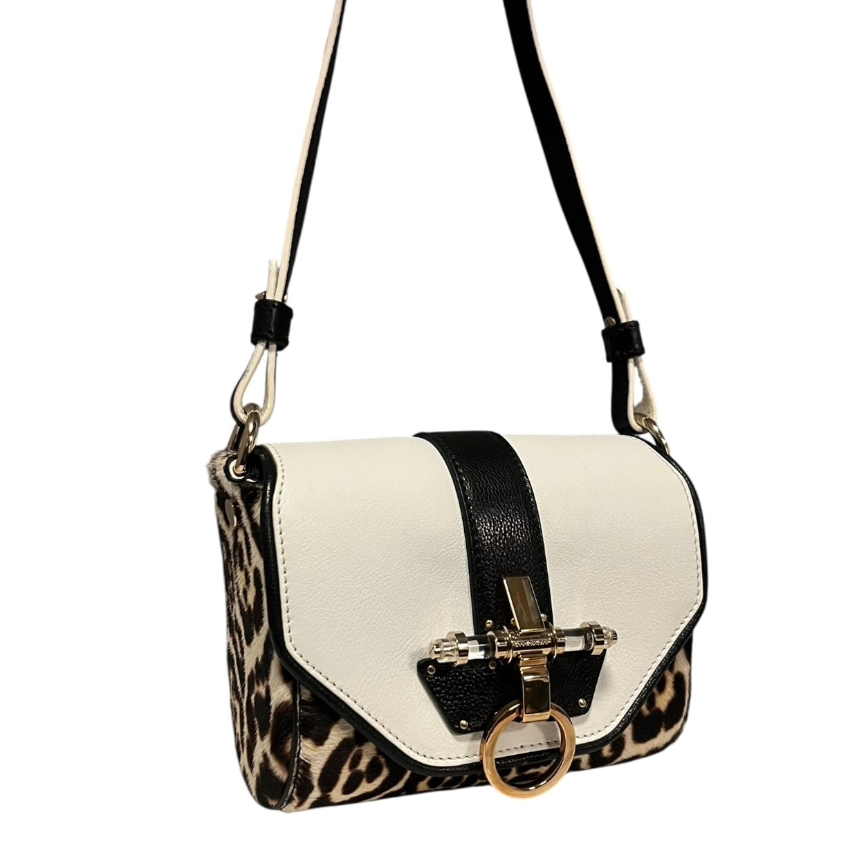 GIVENCHY Obsedia Mini Calf Hair Crossbody