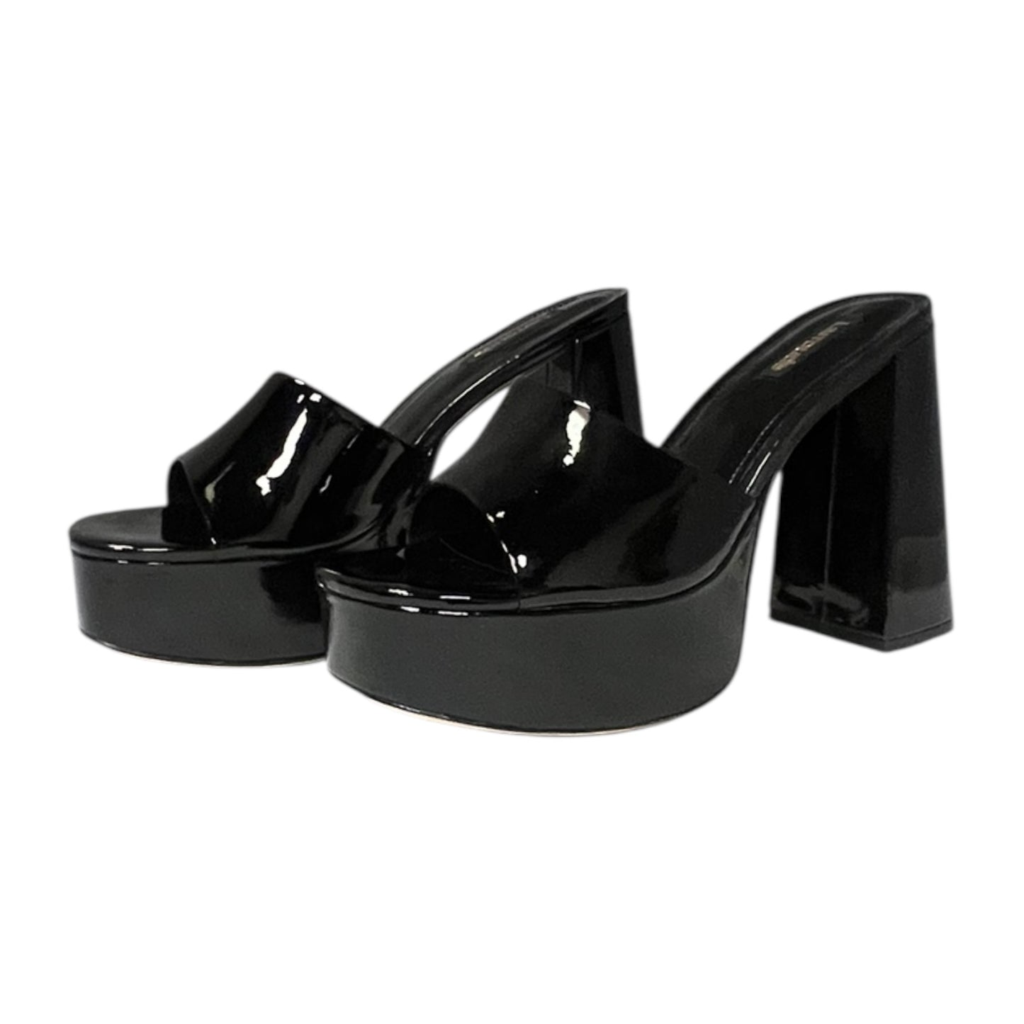 LARROUDE Dolly Patent Platform Mules | 8