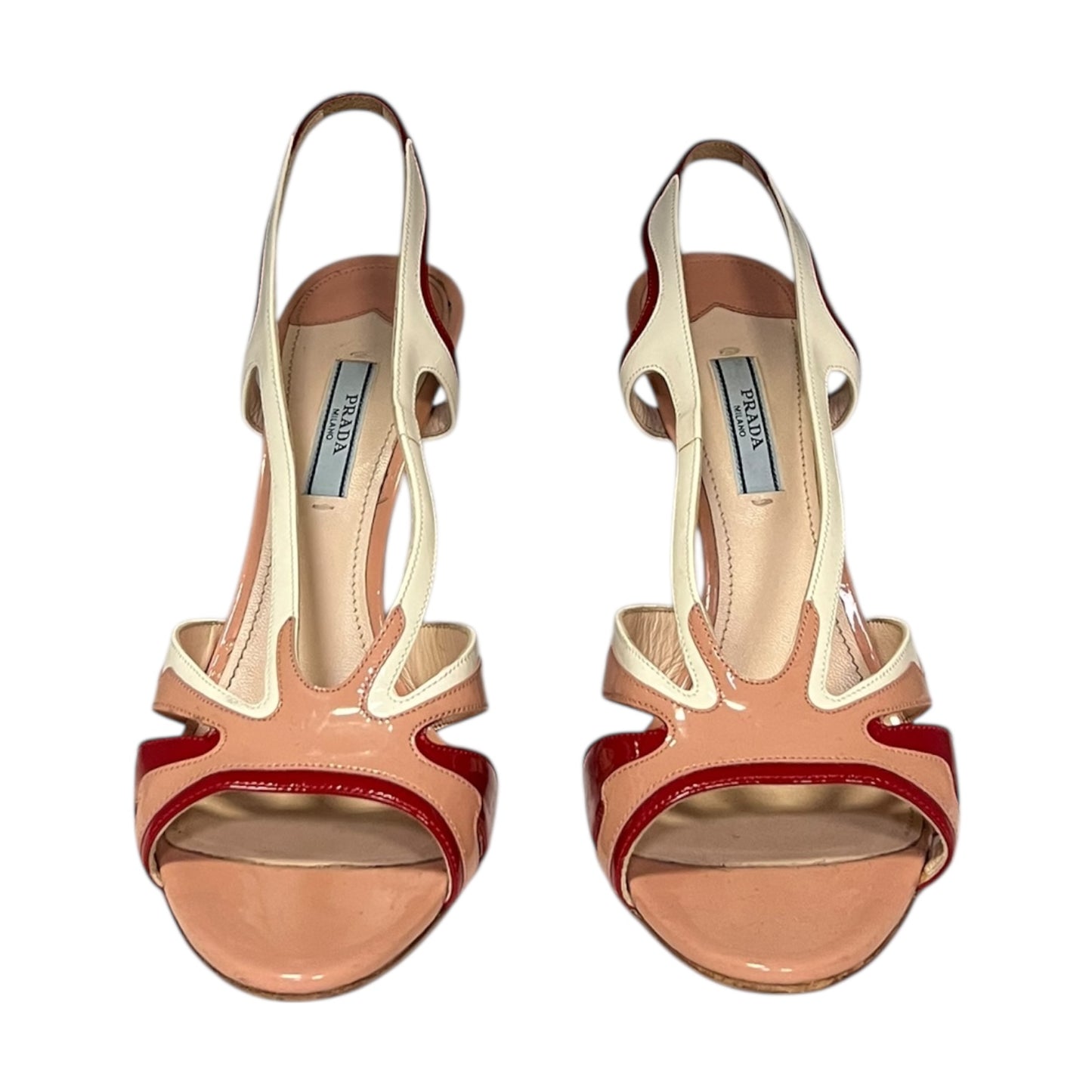 PRADA Patent Slingbacks |