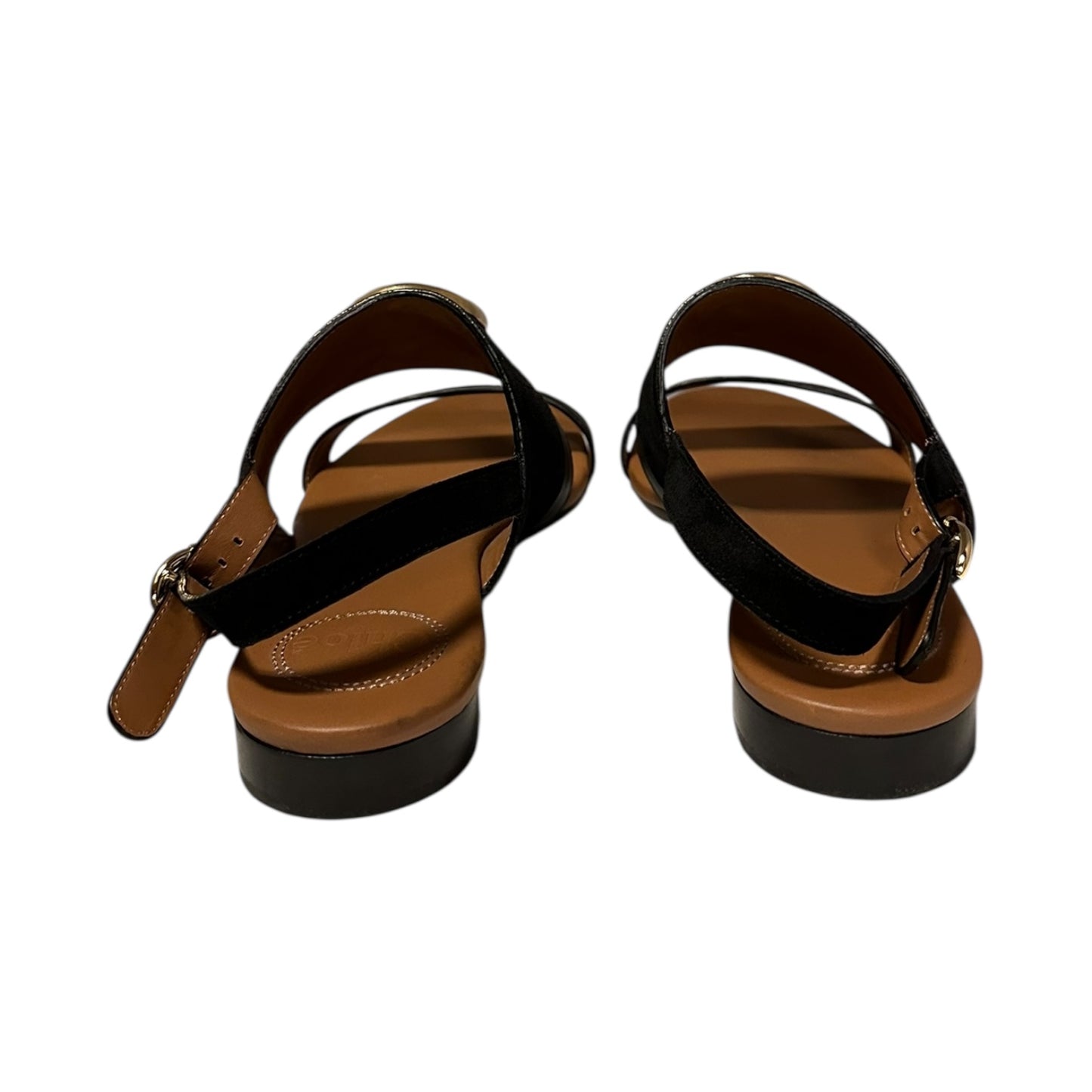 CHLOE C Slingback Sandals in Black | 37