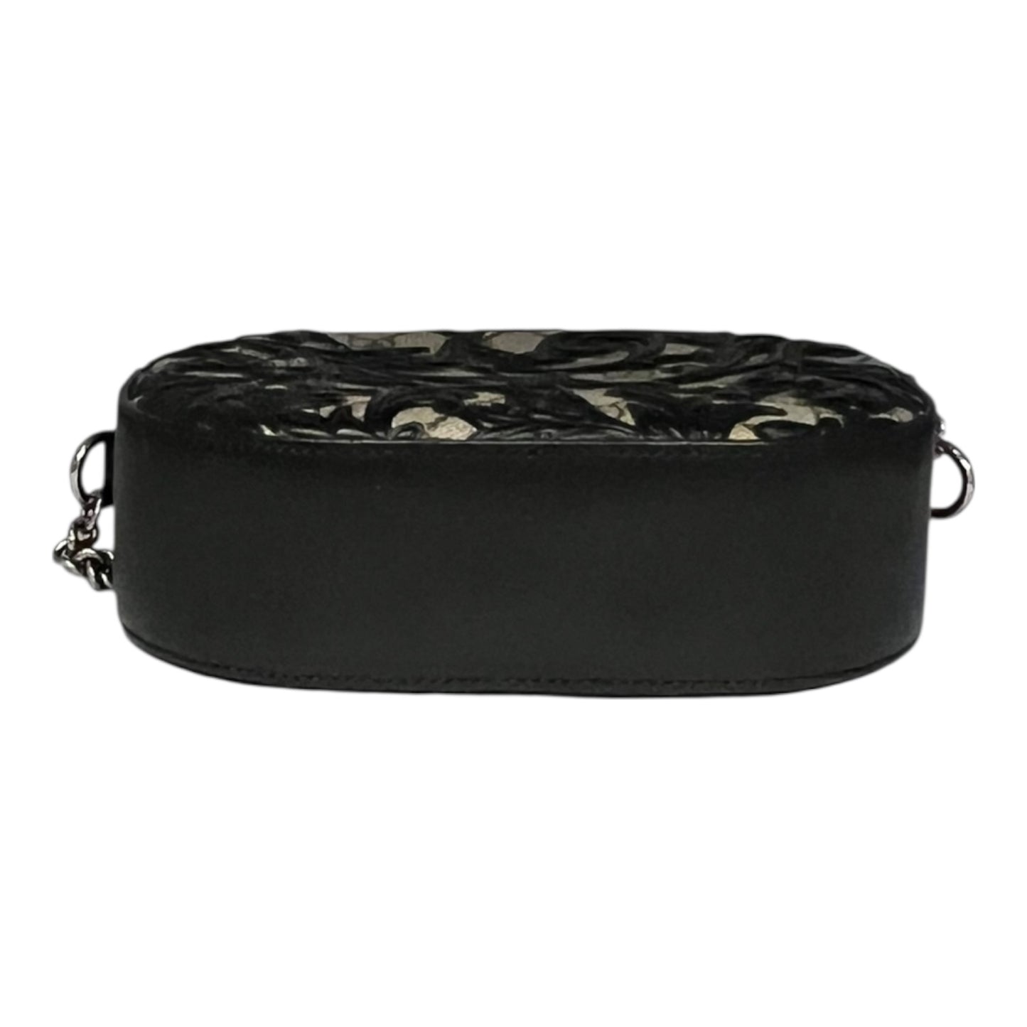 GUCCI GG Supreme Arabesque Mini Chain Shoulder Bag