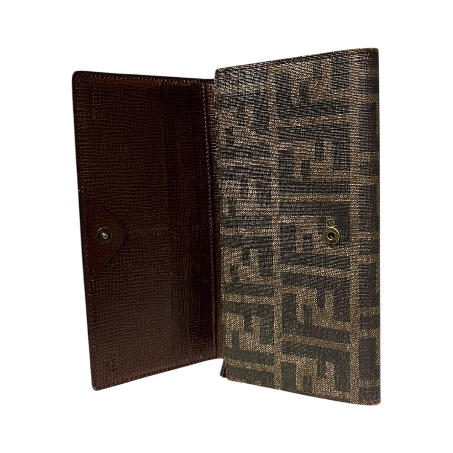 FENDI Zucca Continental Wallet