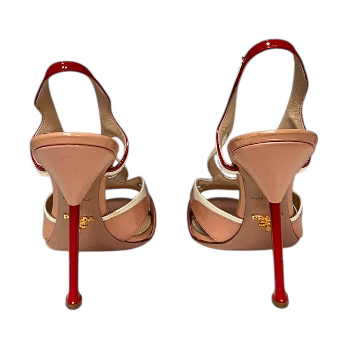 PRADA Patent Slingbacks |