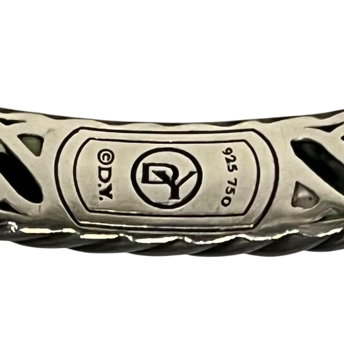 DAVID YURMAN Pave Hinged Cable Bracelet