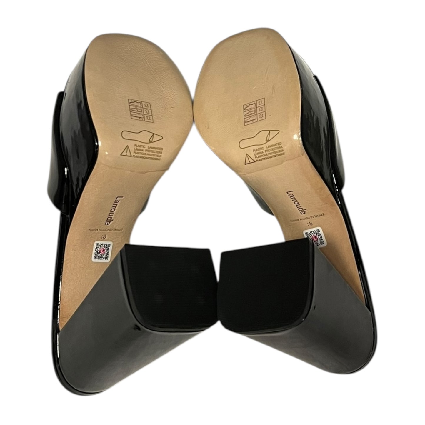 LARROUDE Dolly Patent Platform Mules | 8