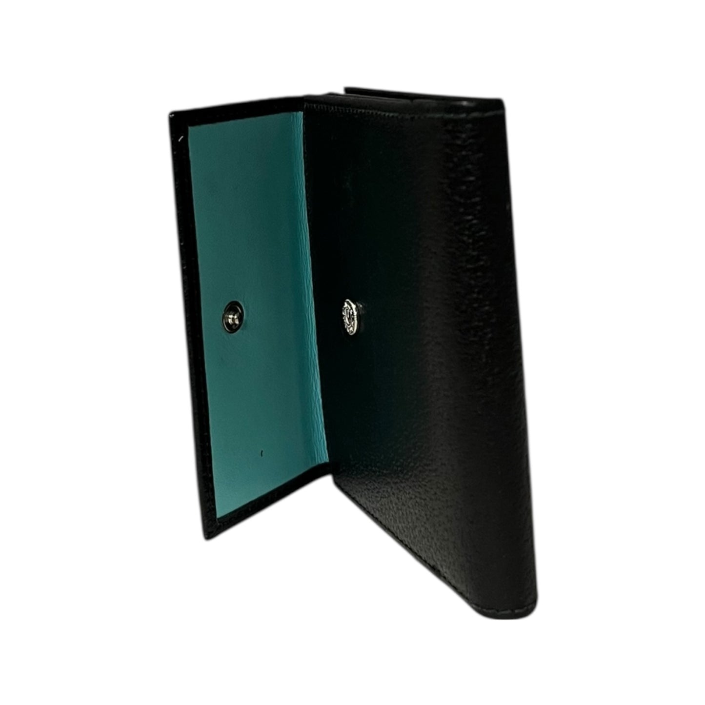 TIFFANY & CO. French Purse Wallet in Black