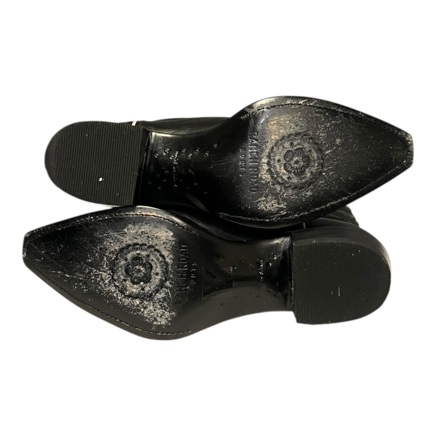 RANCH ROAD Presidio Liberty boots in Black | 8.5