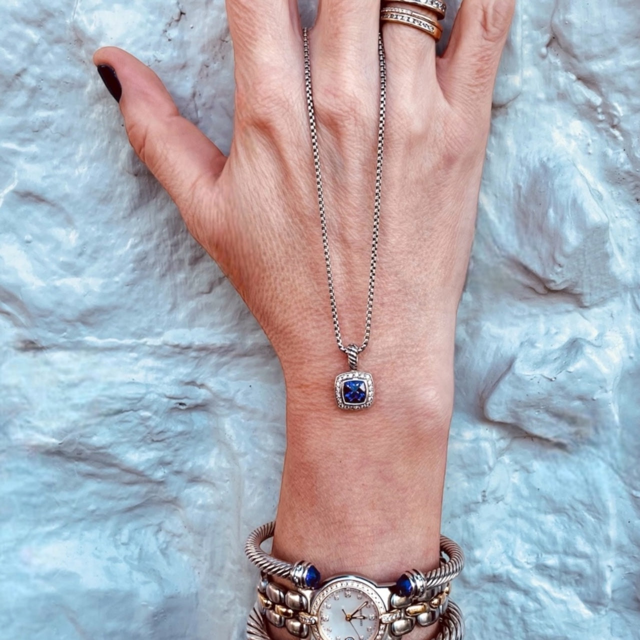 DAVID YURMAN Petite Albion Amethyst Necklace