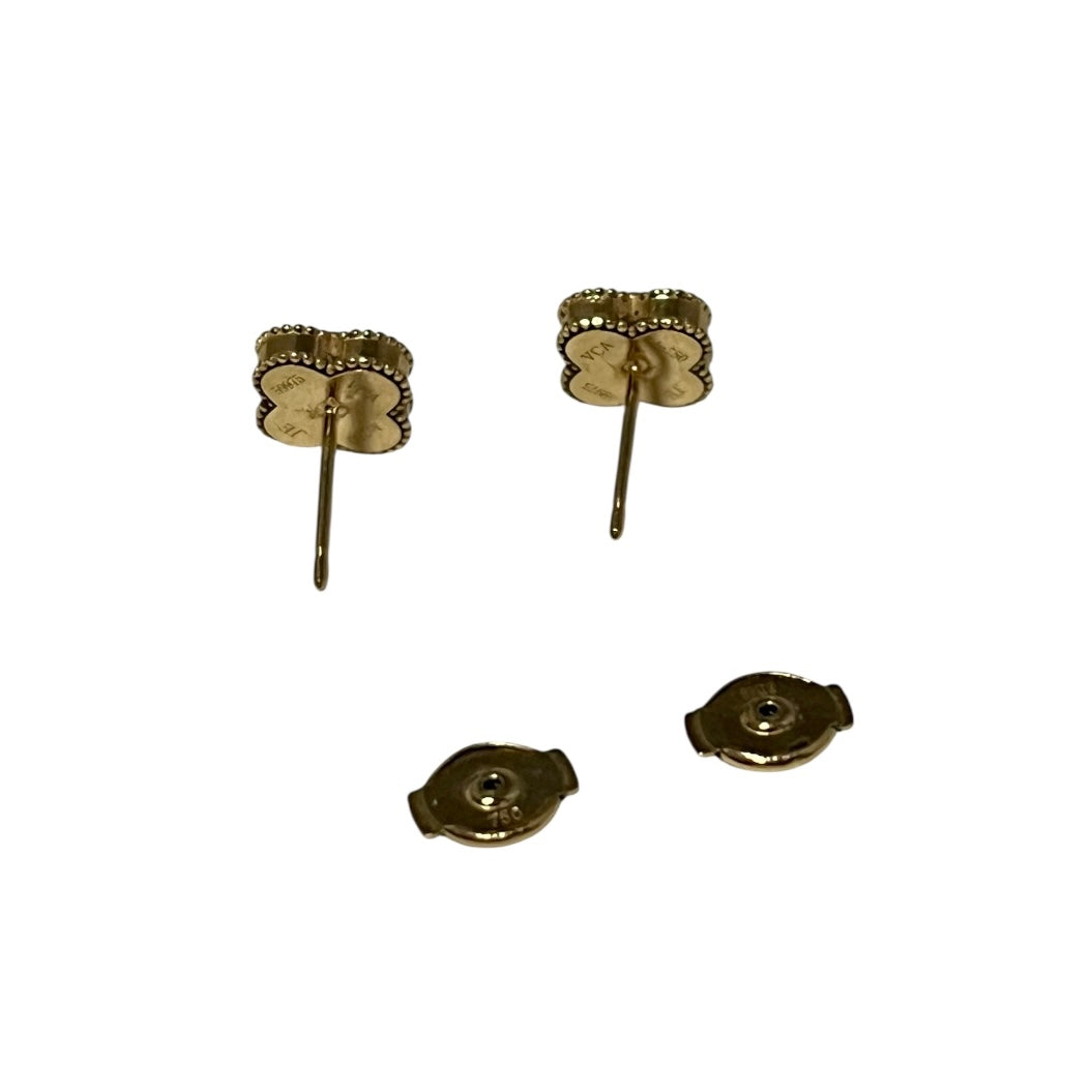 VAN CLEEF & ARPELS Sweet Alhambra Earstuds in Mother of Pearl