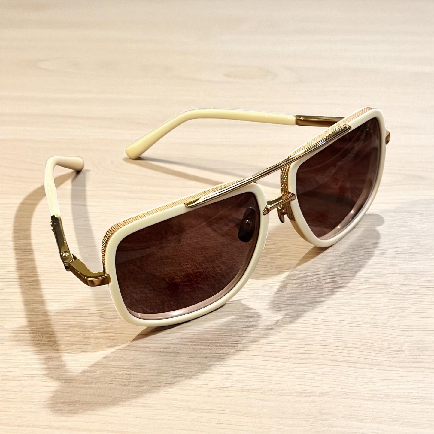 DITA Mach One Sunglasses in Ivory