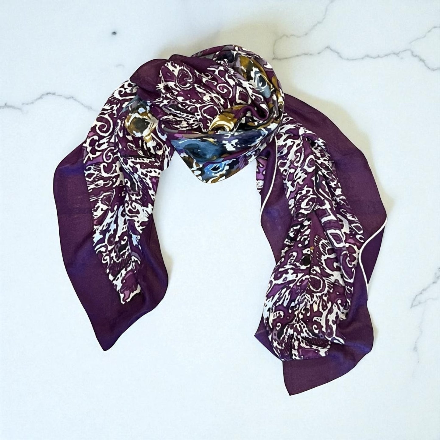LORO PIANA Floral Cashmere Shawl