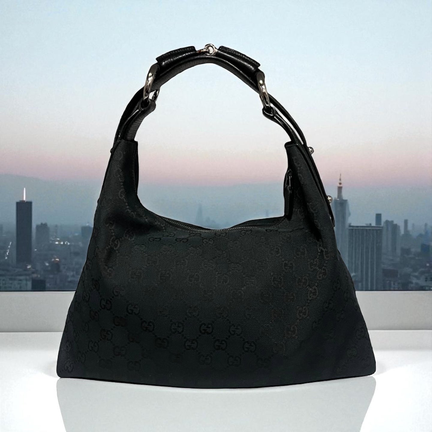 GUCCI GG Horsebit Hobo | Small