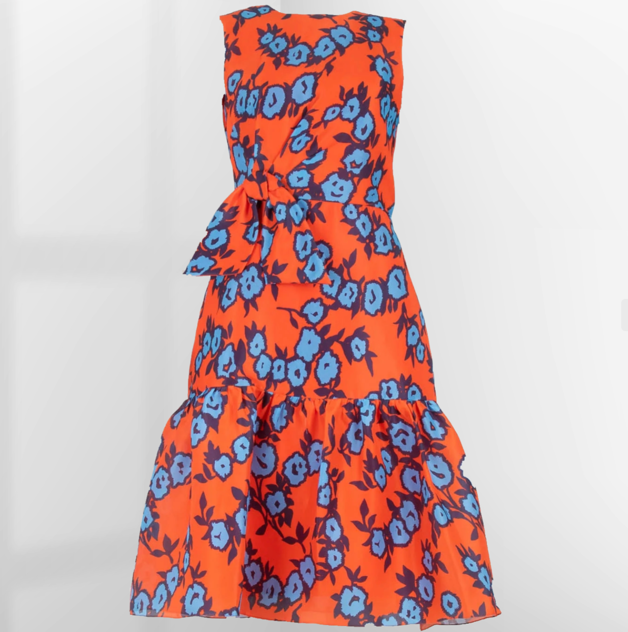Carolina Herrera Orange Dress – Fall 2019 Lookbook, Size 6