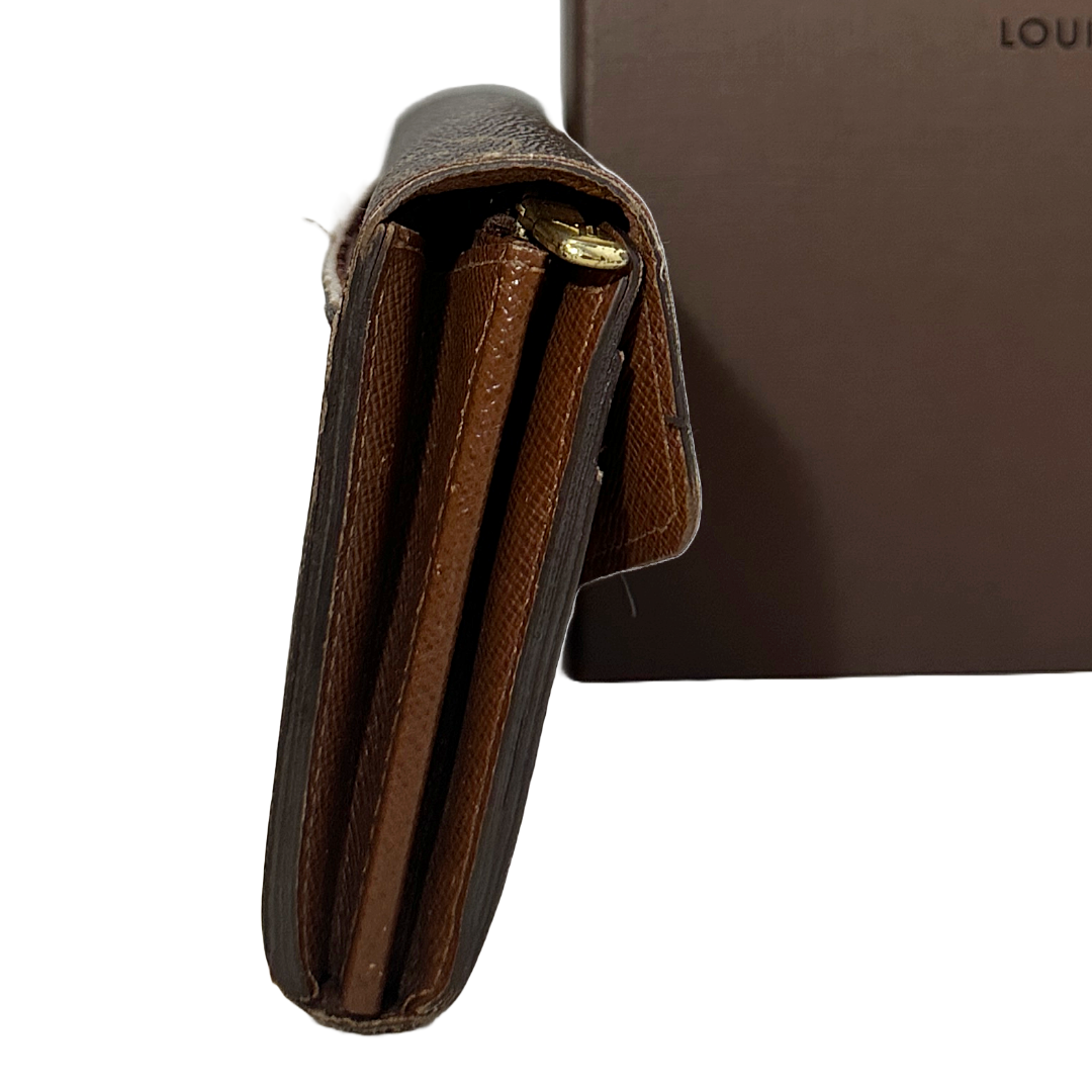 LOUIS VUITTON Monogram Portefeuille Sarah Long Wallet