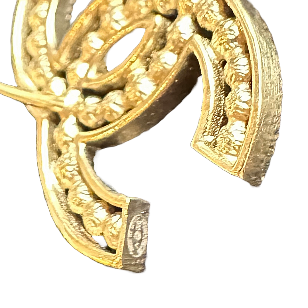 CHANEL Strass Pearl CC Earrings | 0.75 x 1 in.