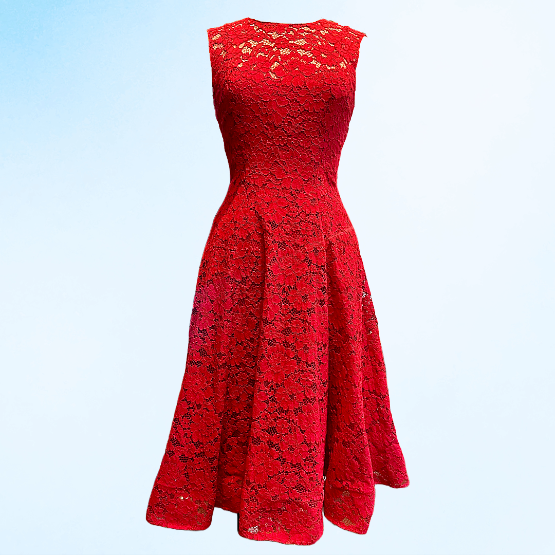 CAROLINA HERRERA Lace Dress | Size 2