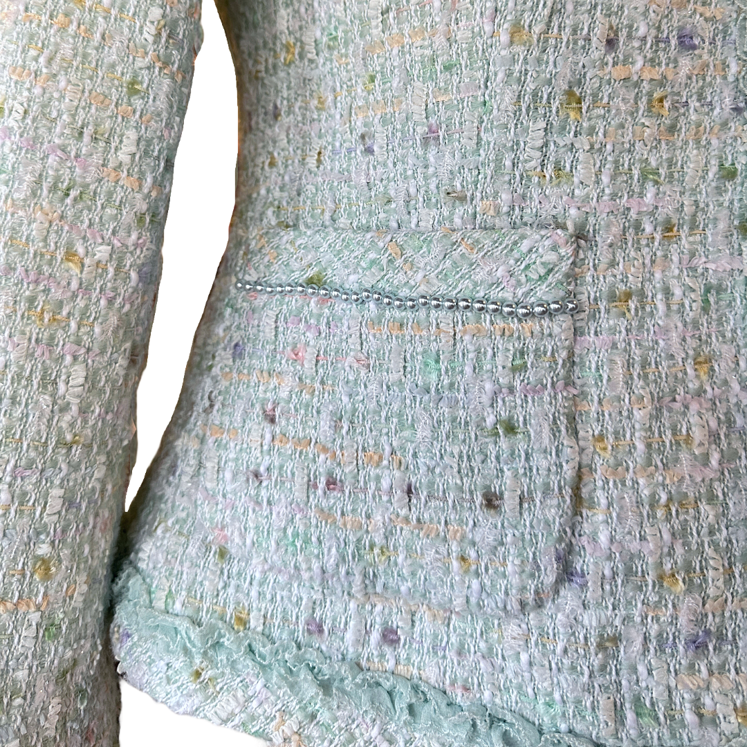 COURREGES Tweed Jacket | Size 38