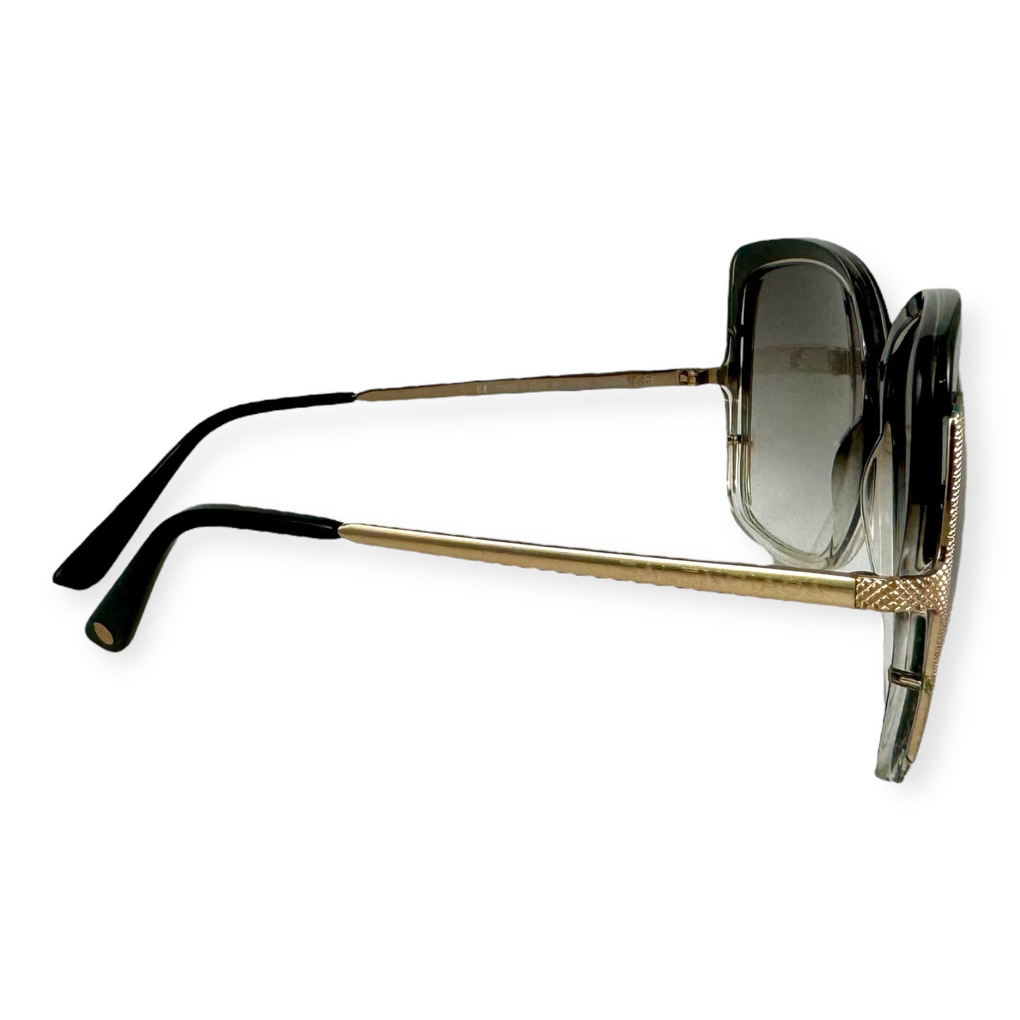BALENCIAGA Square Sunglasses in Black