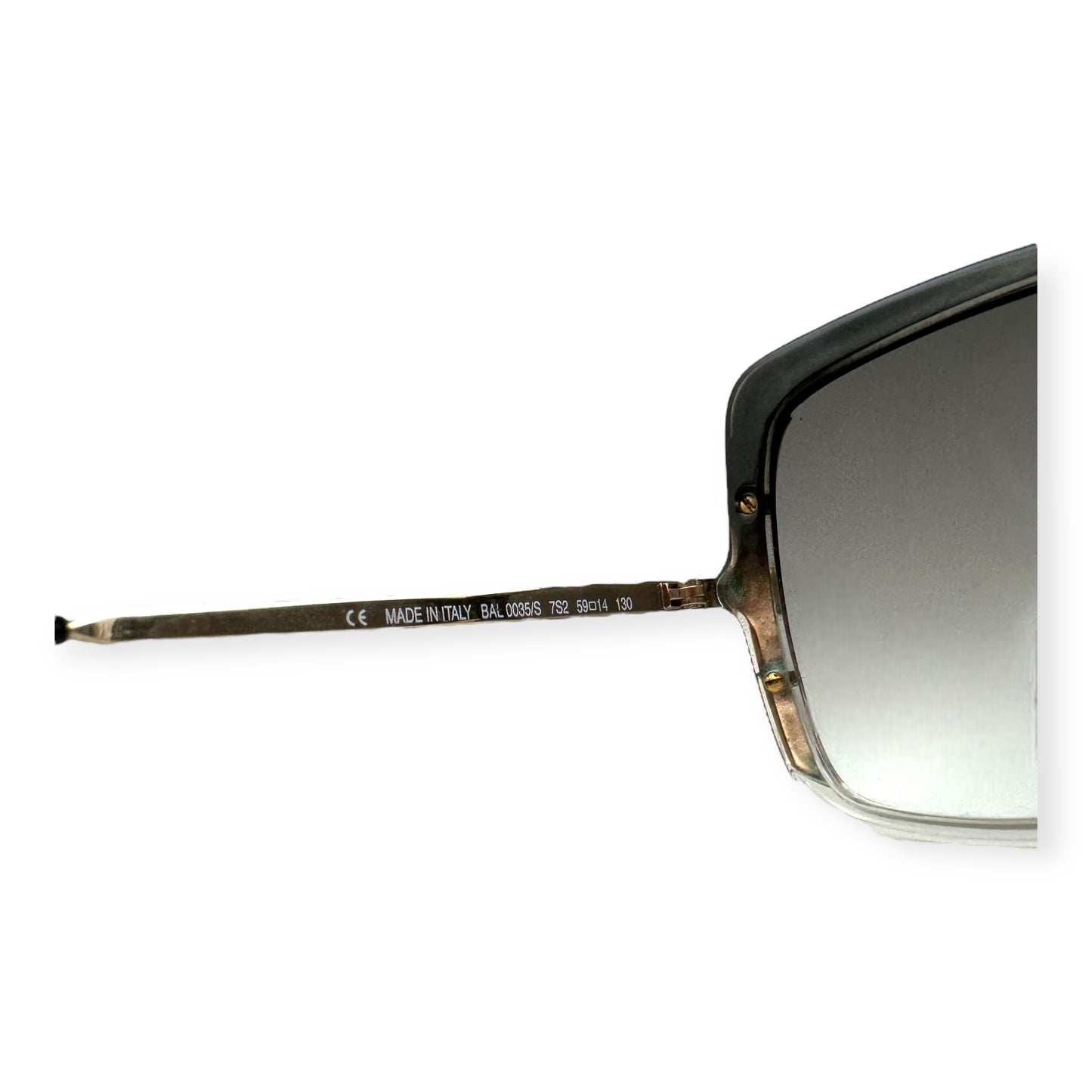 BALENCIAGA Square Sunglasses in Black