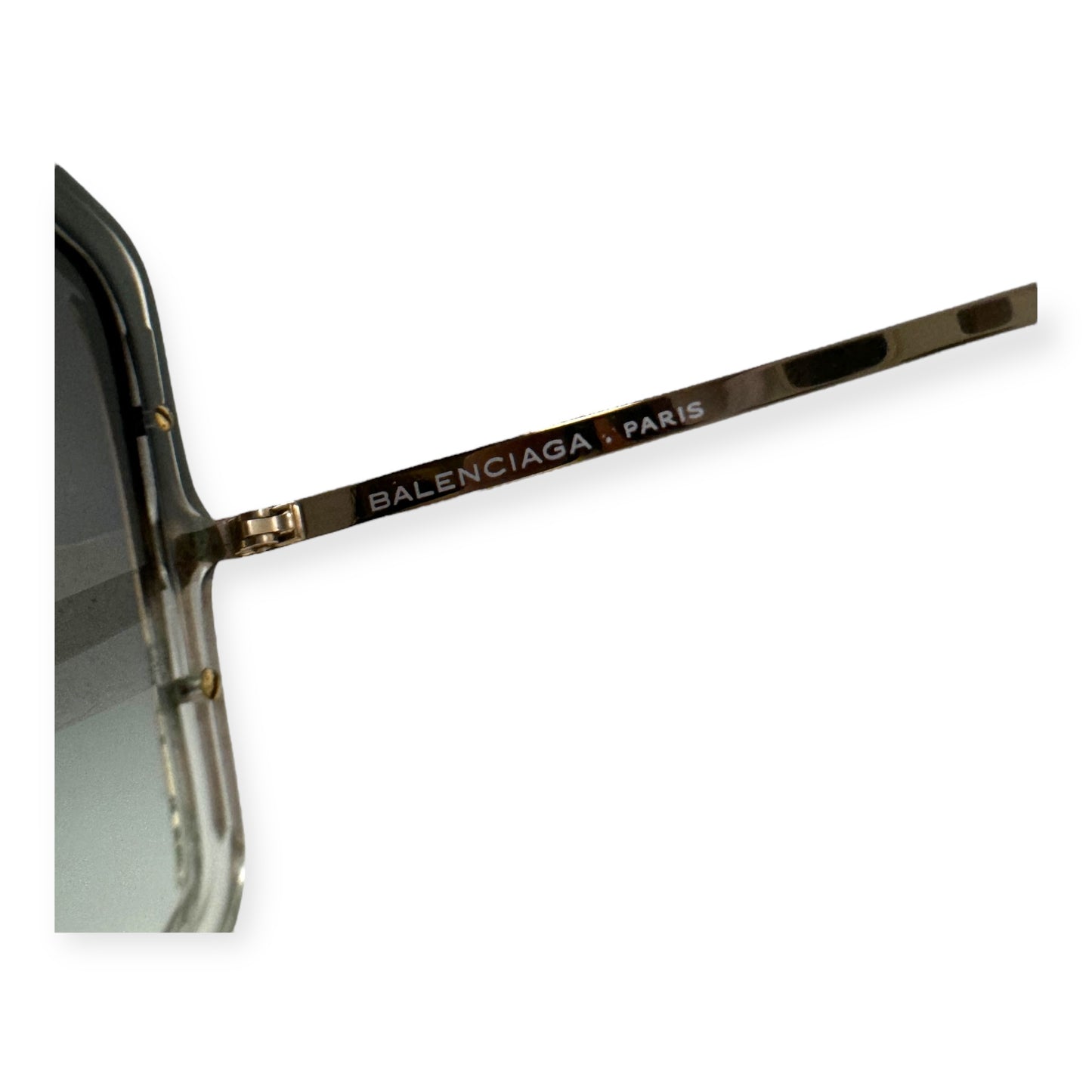 BALENCIAGA Square Sunglasses in Black