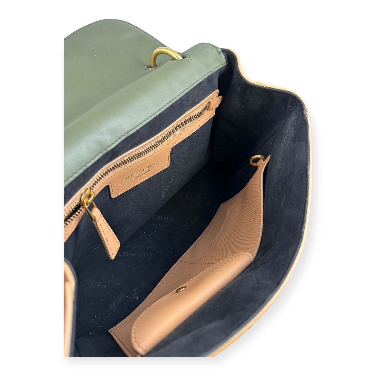BURBERRY DK88 Medium Handbag Tricolor