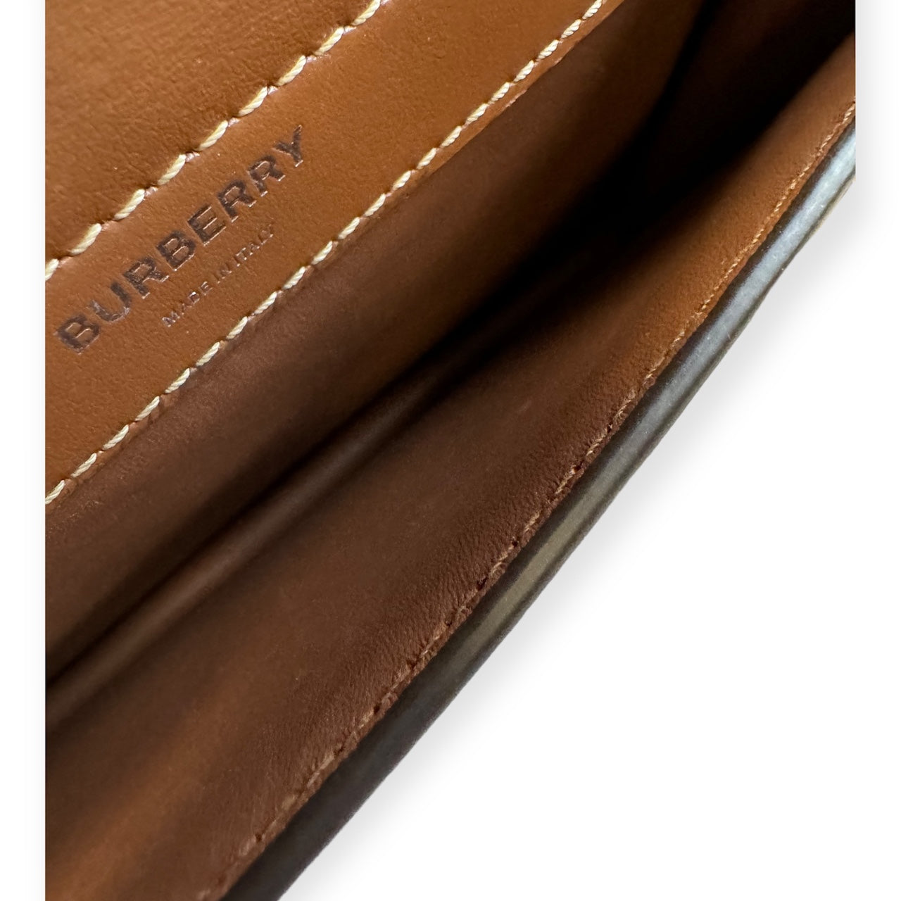 BURBERRY Horseferry Print Mini Title Bag