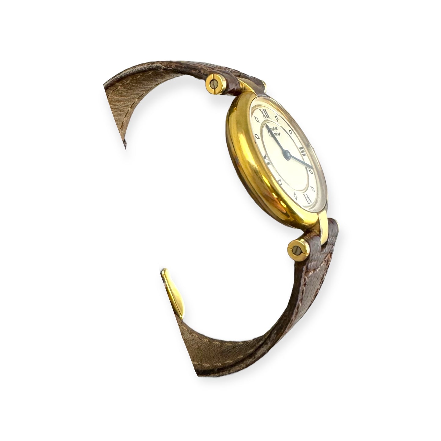 CARTIER Must De Cartier Watch Vermeil Sterling Silver