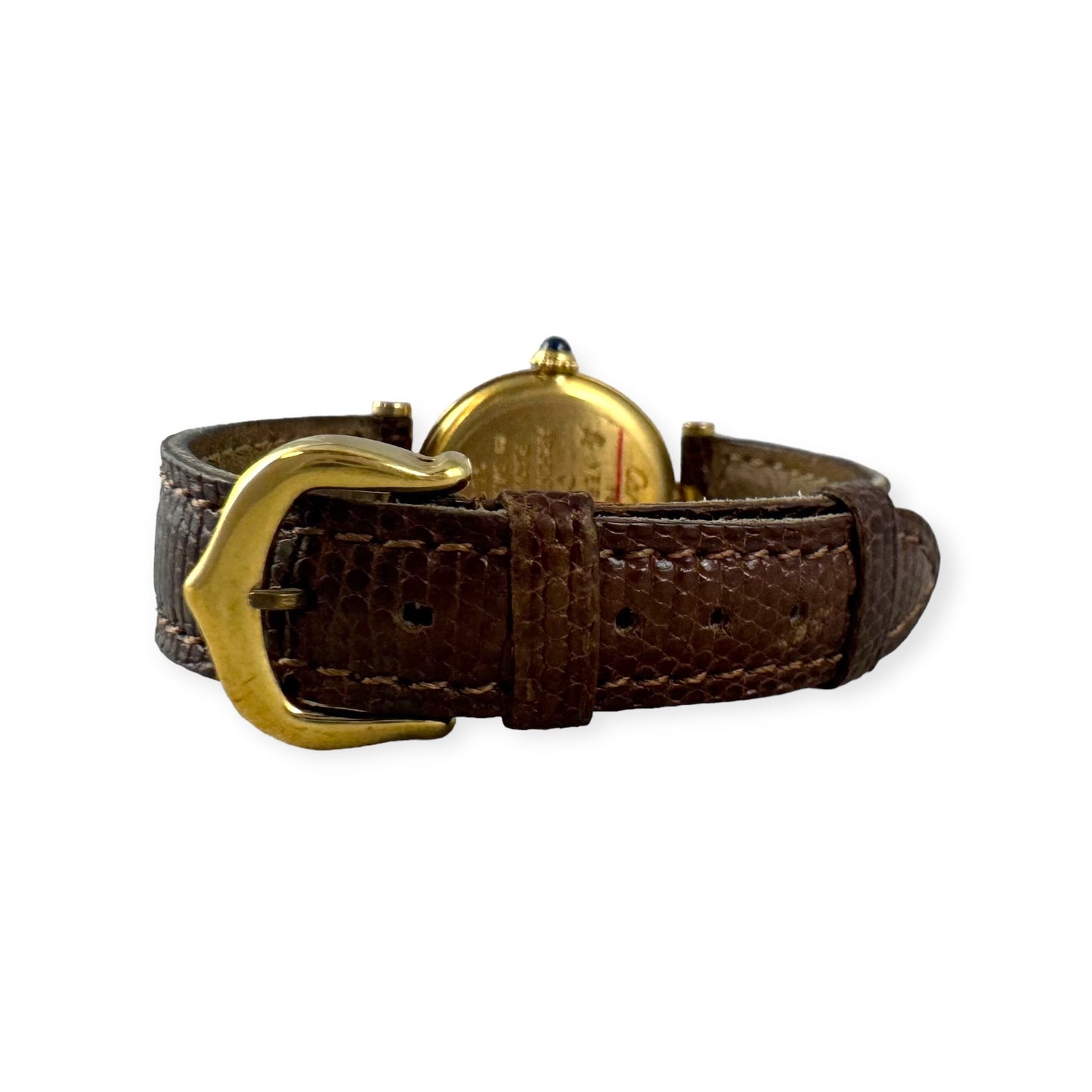 CARTIER Must De Cartier Watch Vermeil Sterling Silver