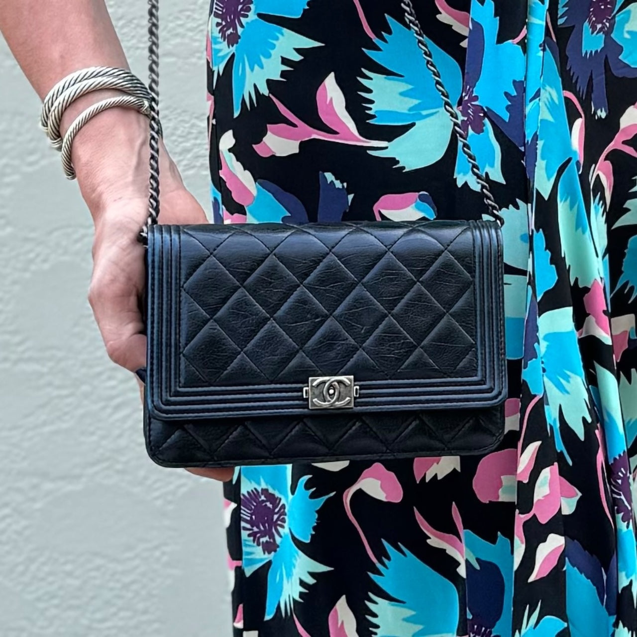CHANEL Boy Chanel WOC in Midnight