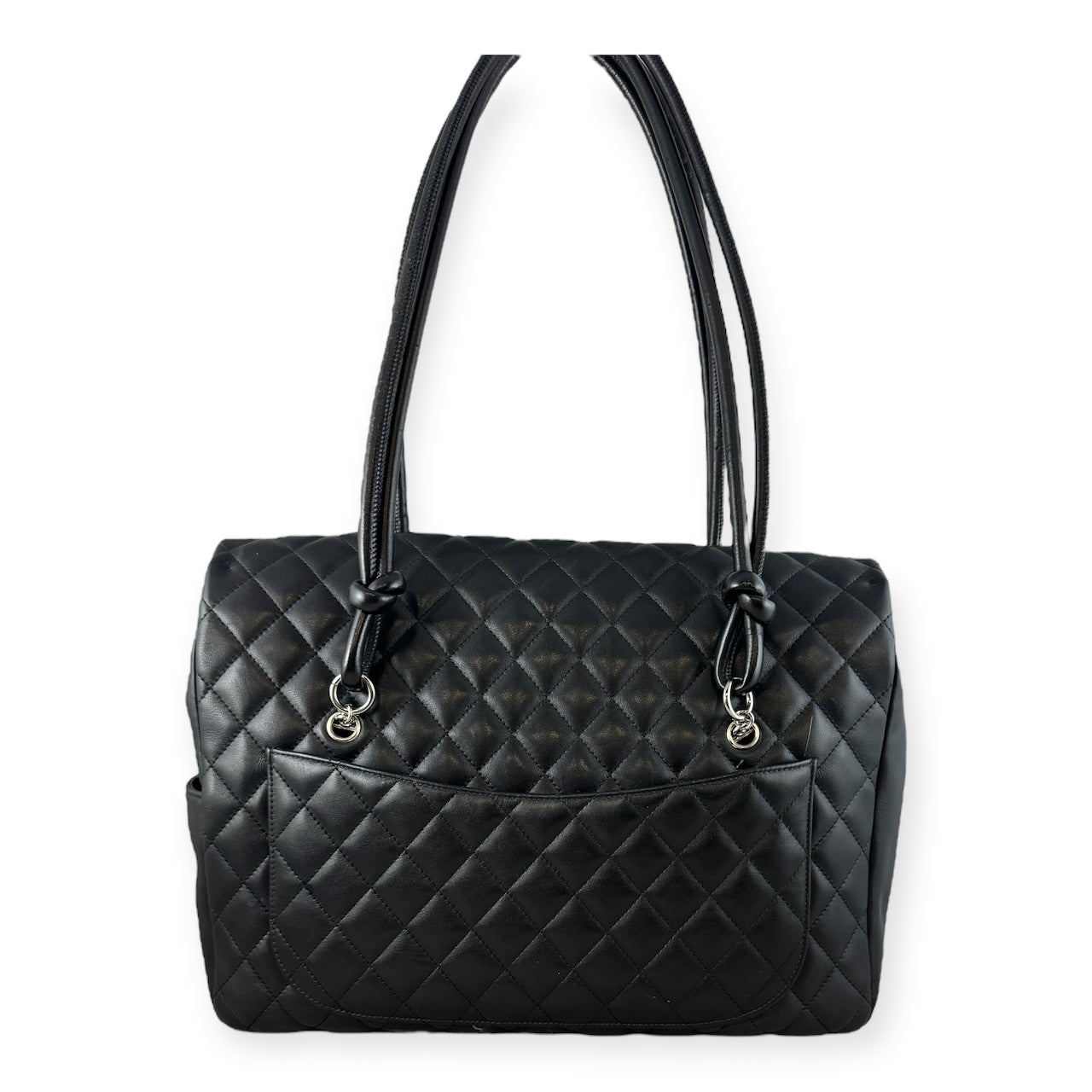 CHANEL Cambon Ligne Flap Bag in Black
