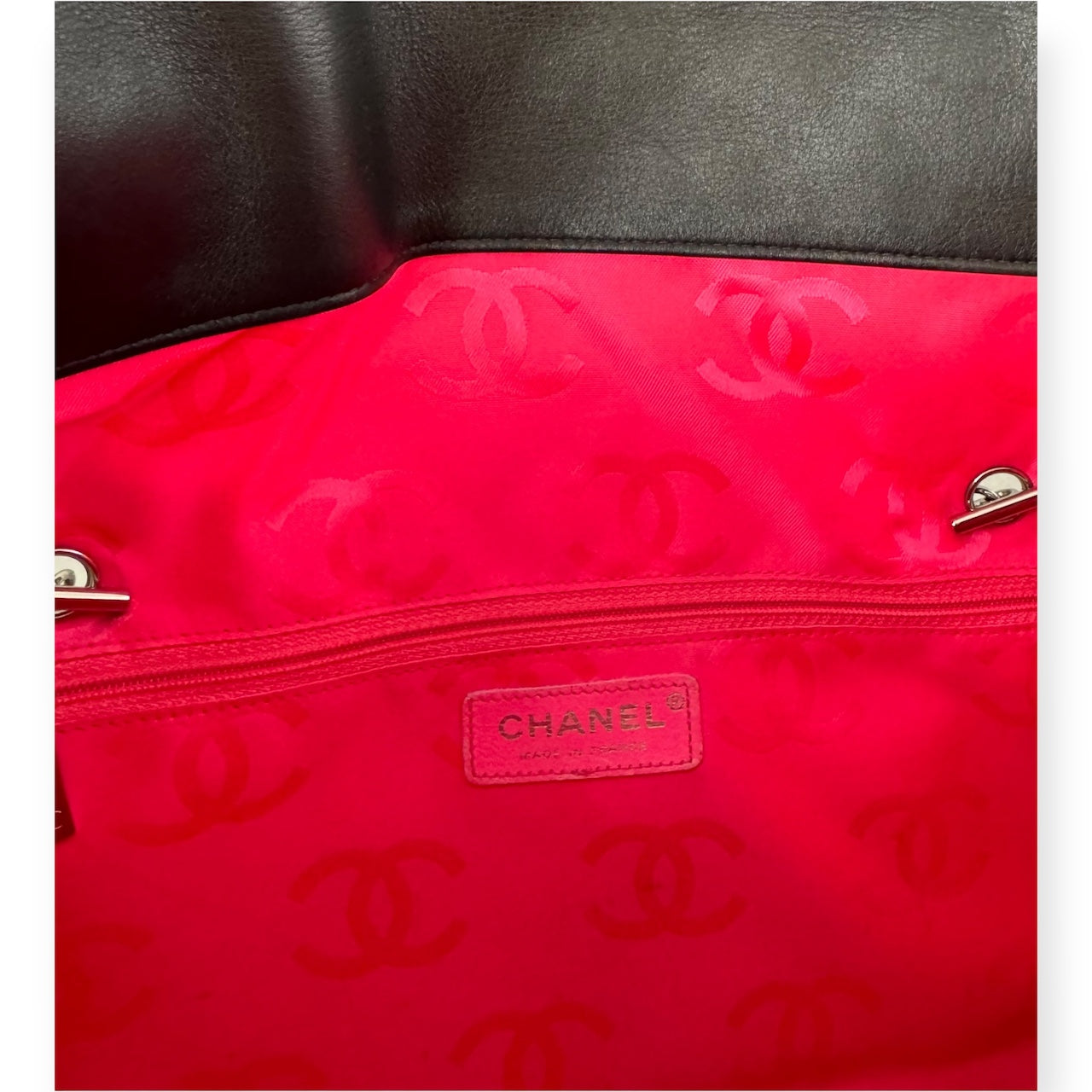 CHANEL Cambon Ligne Flap Bag in Black