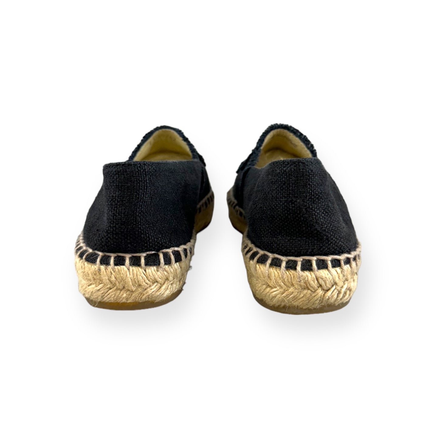 CHANEL Cap Toe Espadrilles in Black Navy | Size 39