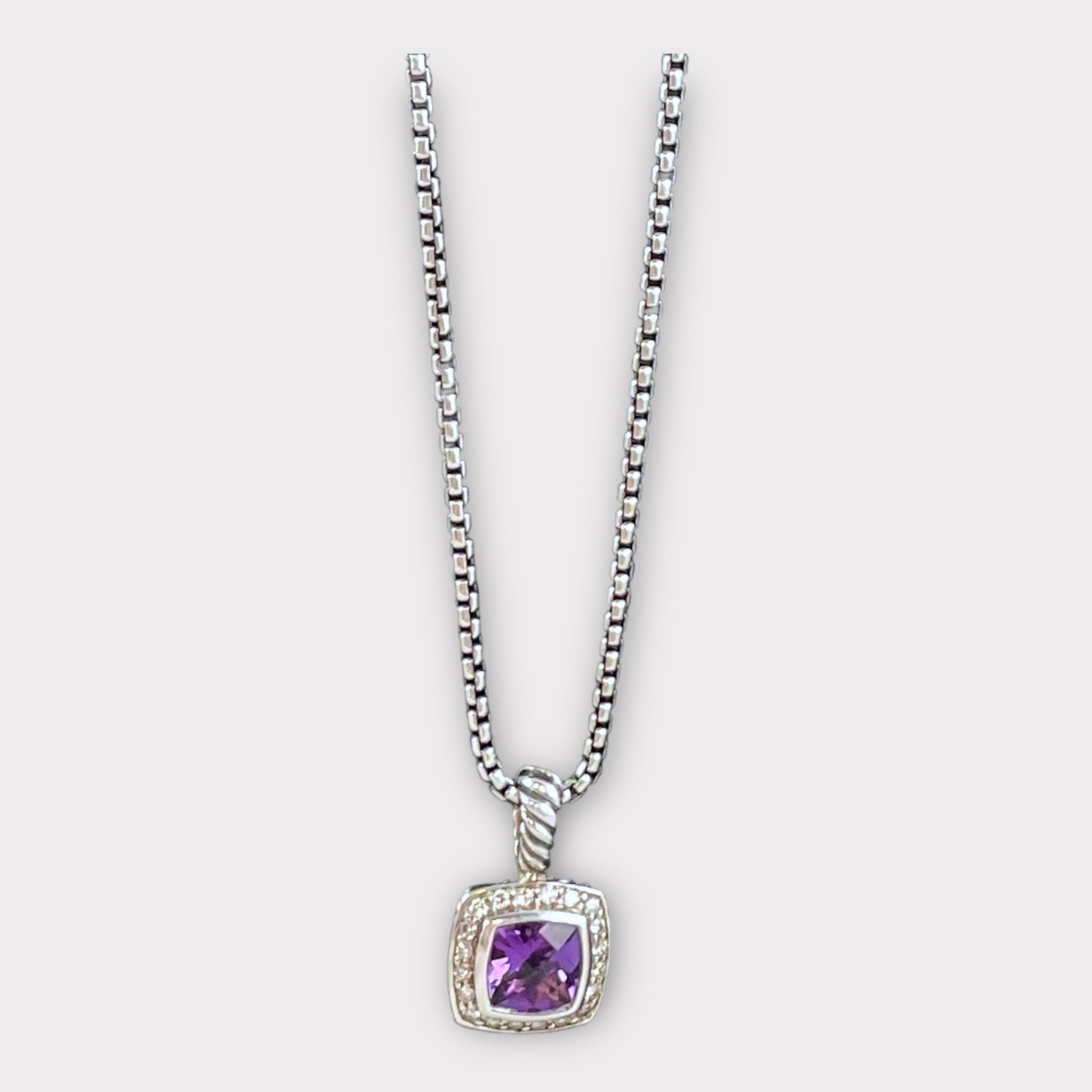 DAVID YURMAN Petite Albion Amethyst Necklace