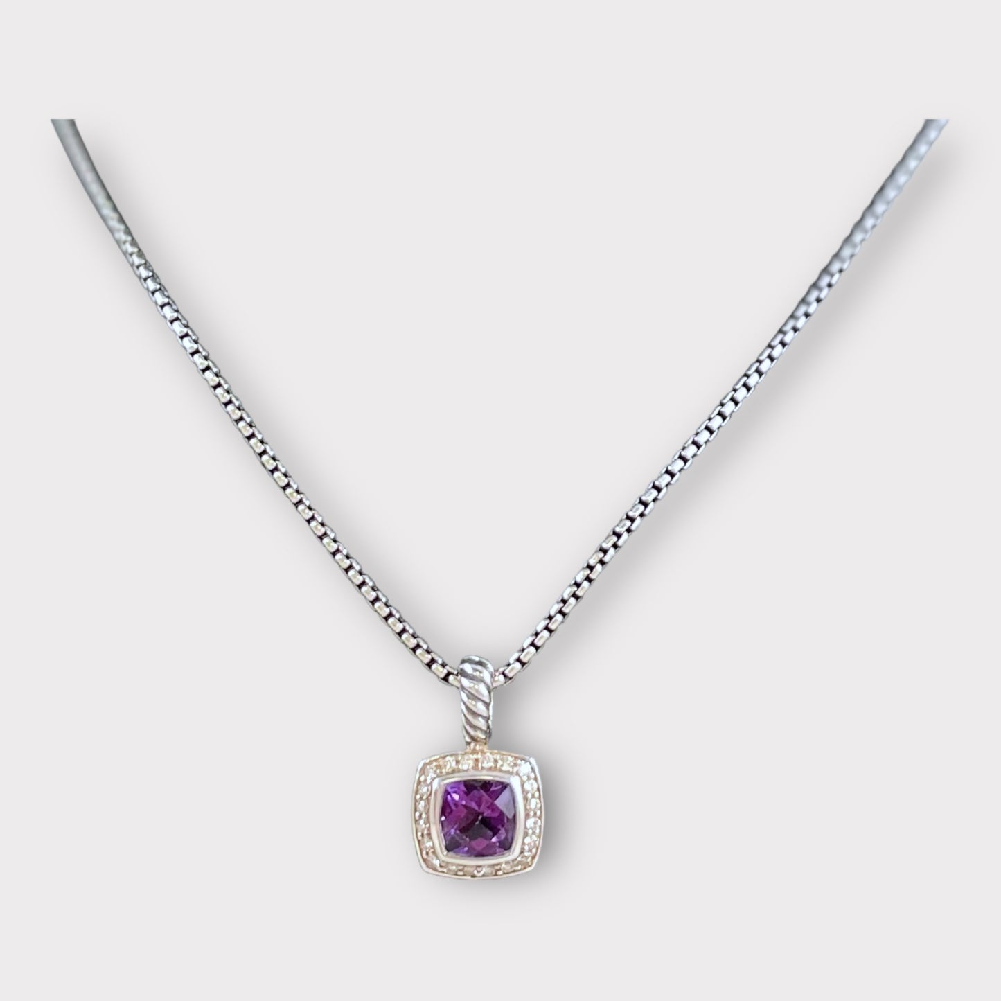 DAVID YURMAN Petite Albion Amethyst Necklace