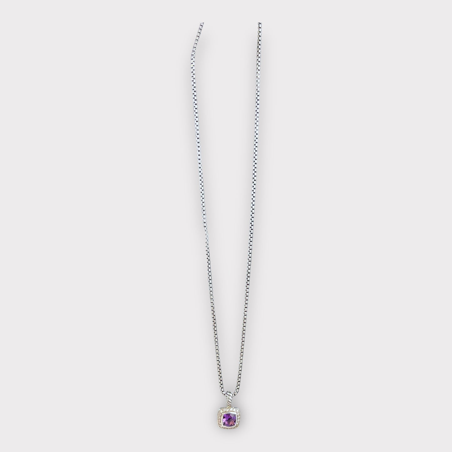 DAVID YURMAN Petite Albion Amethyst Necklace
