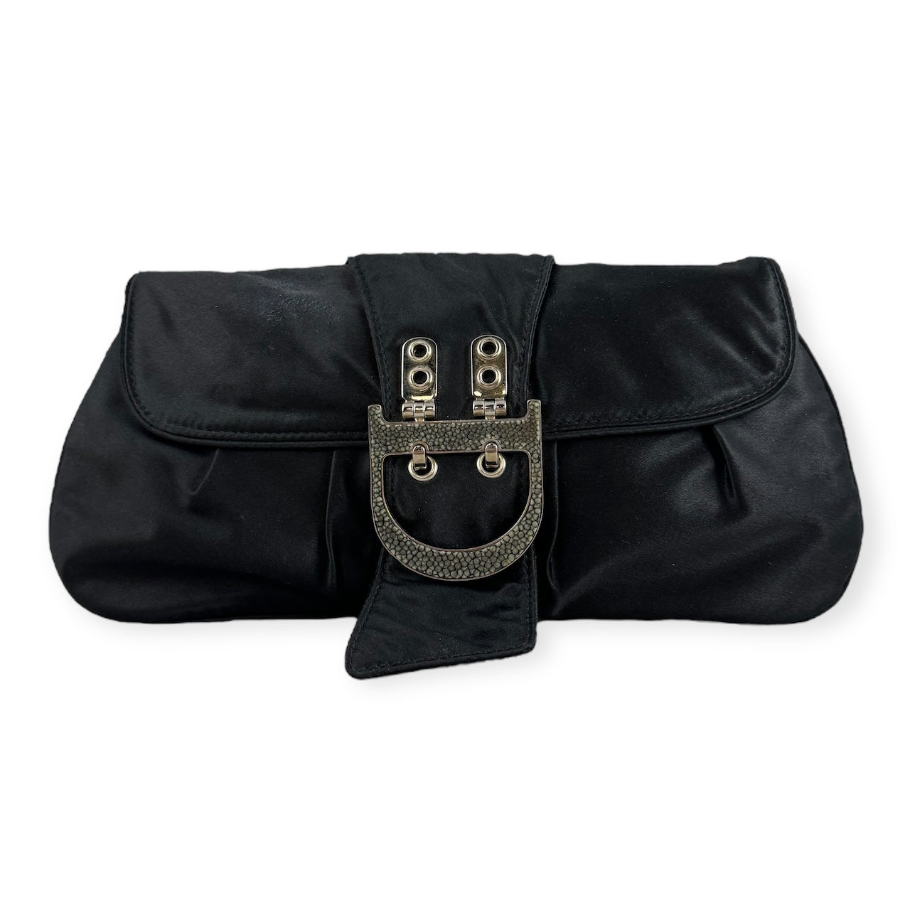 DIOR Stingray Clutch in Black