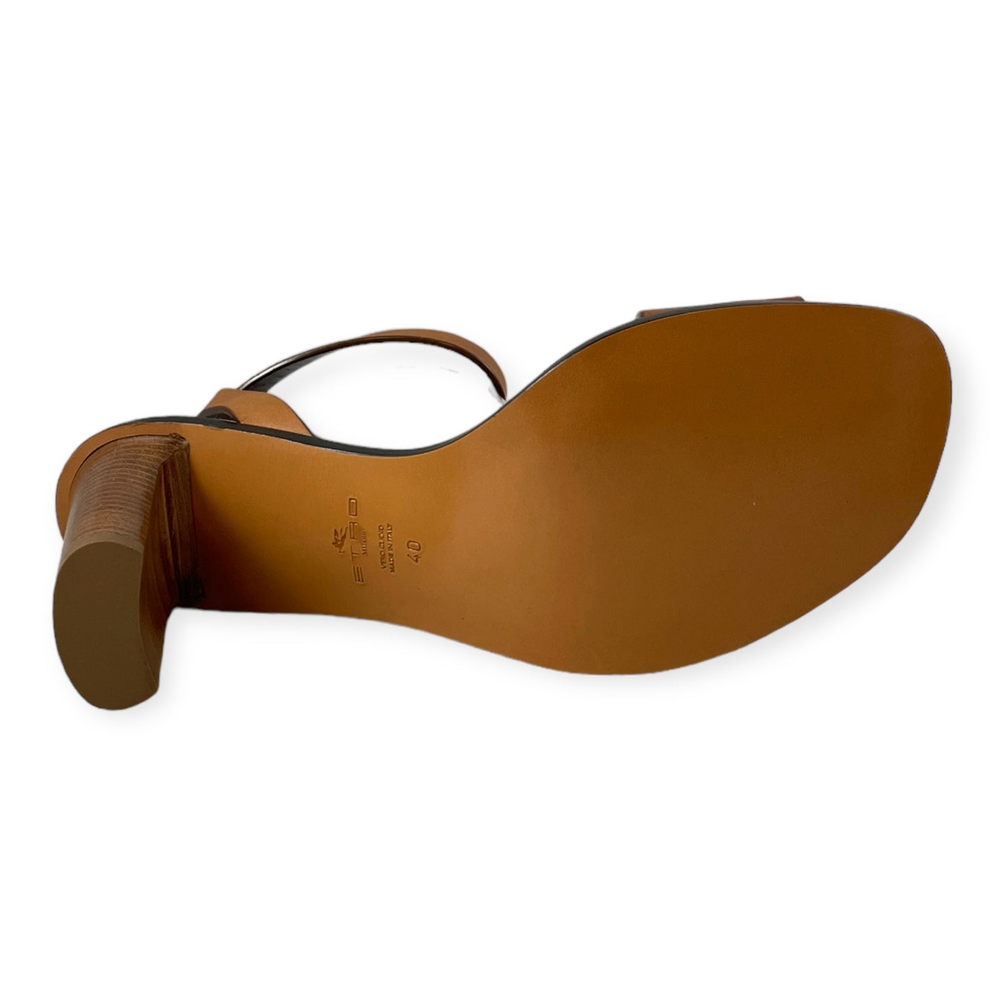 ETRO Crown Me Sandals in Brown | Size 40