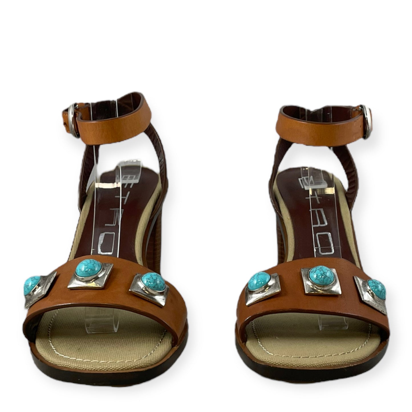ETRO Crown Me Sandals in Brown | Size 40