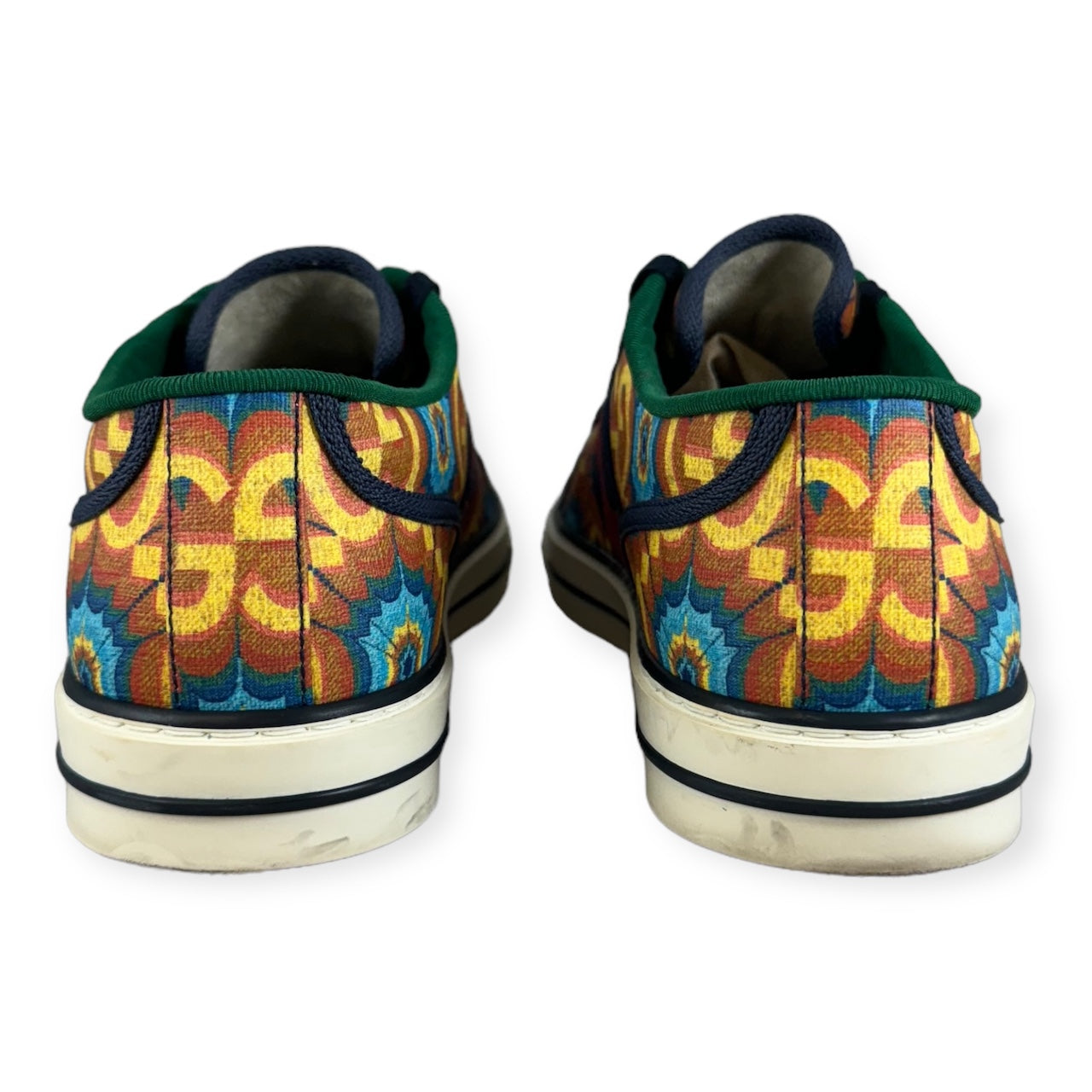 GUCCI Big G Tennis Sneakers in Multicolor | Size 9