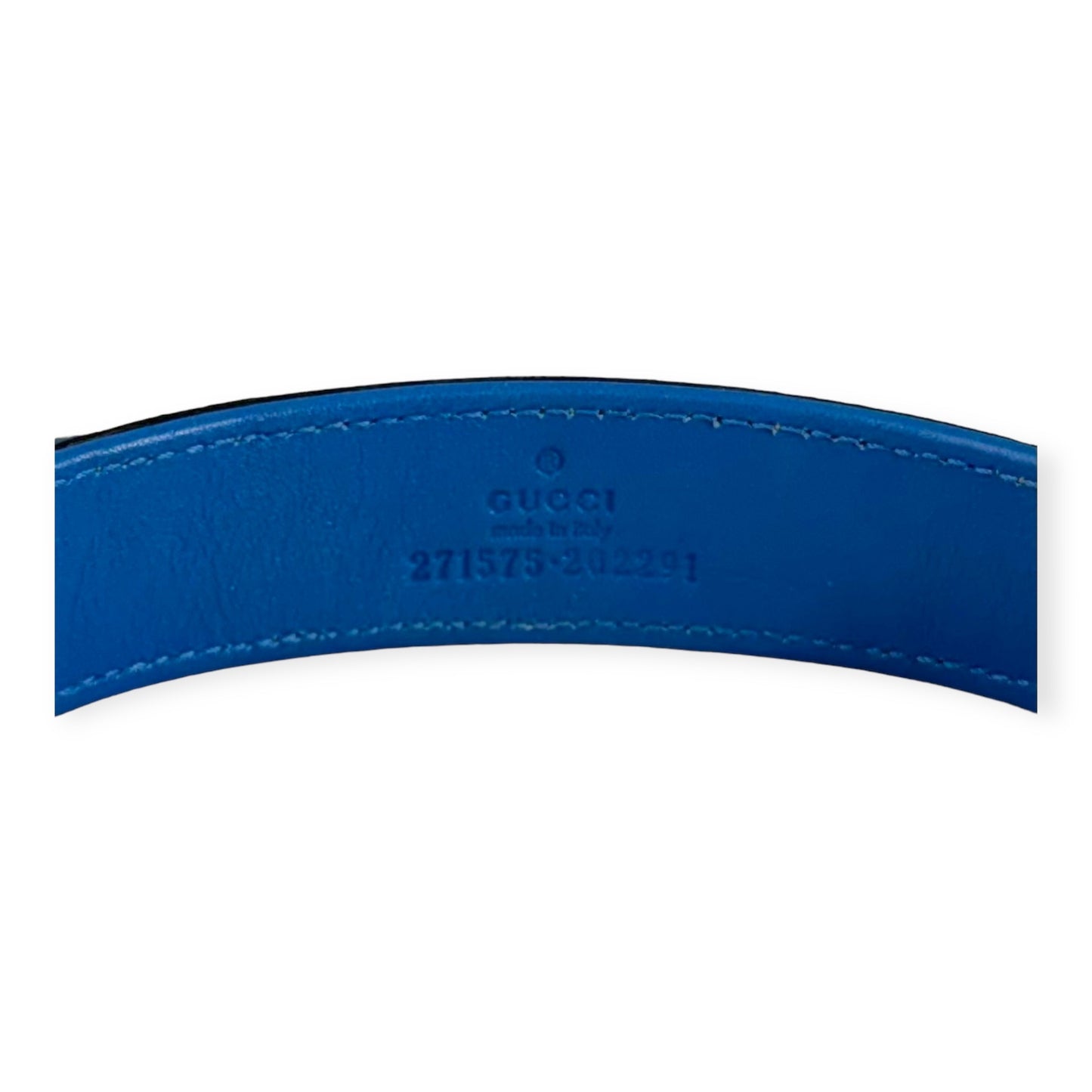 GUCCI GG Headband with Ears Brown Blue