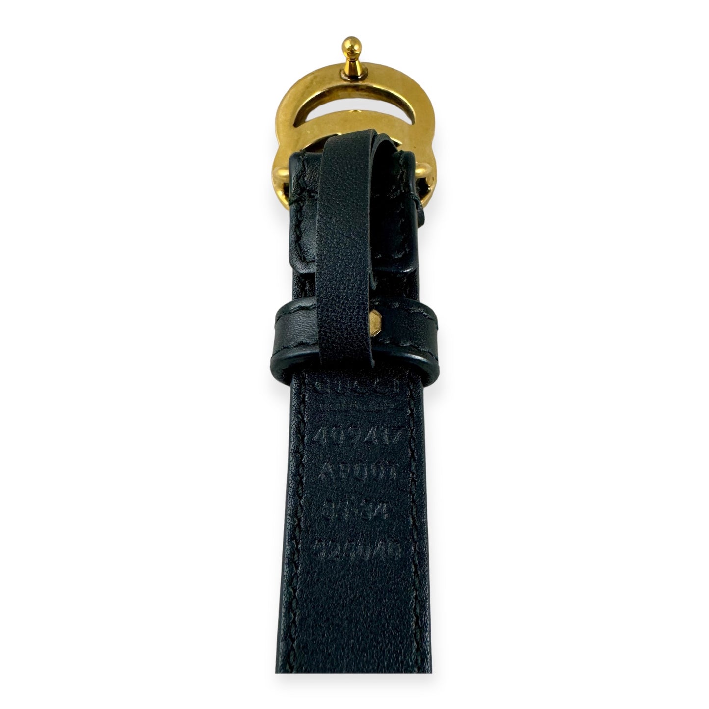 GUCCI GG Marmont Thin Belt in Black | Size 85/34