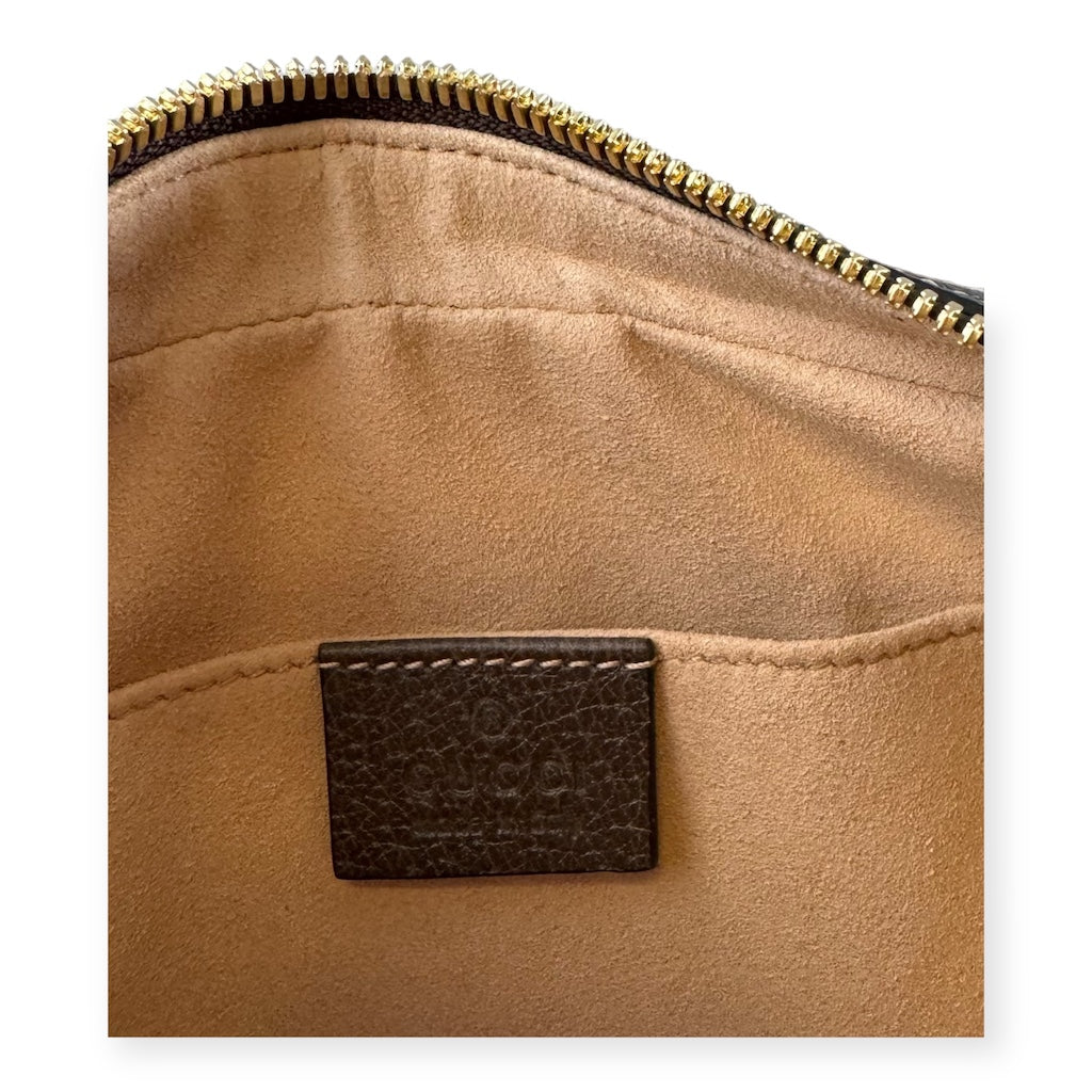GUCCI GG Ophidia Belt Bag in Brown
