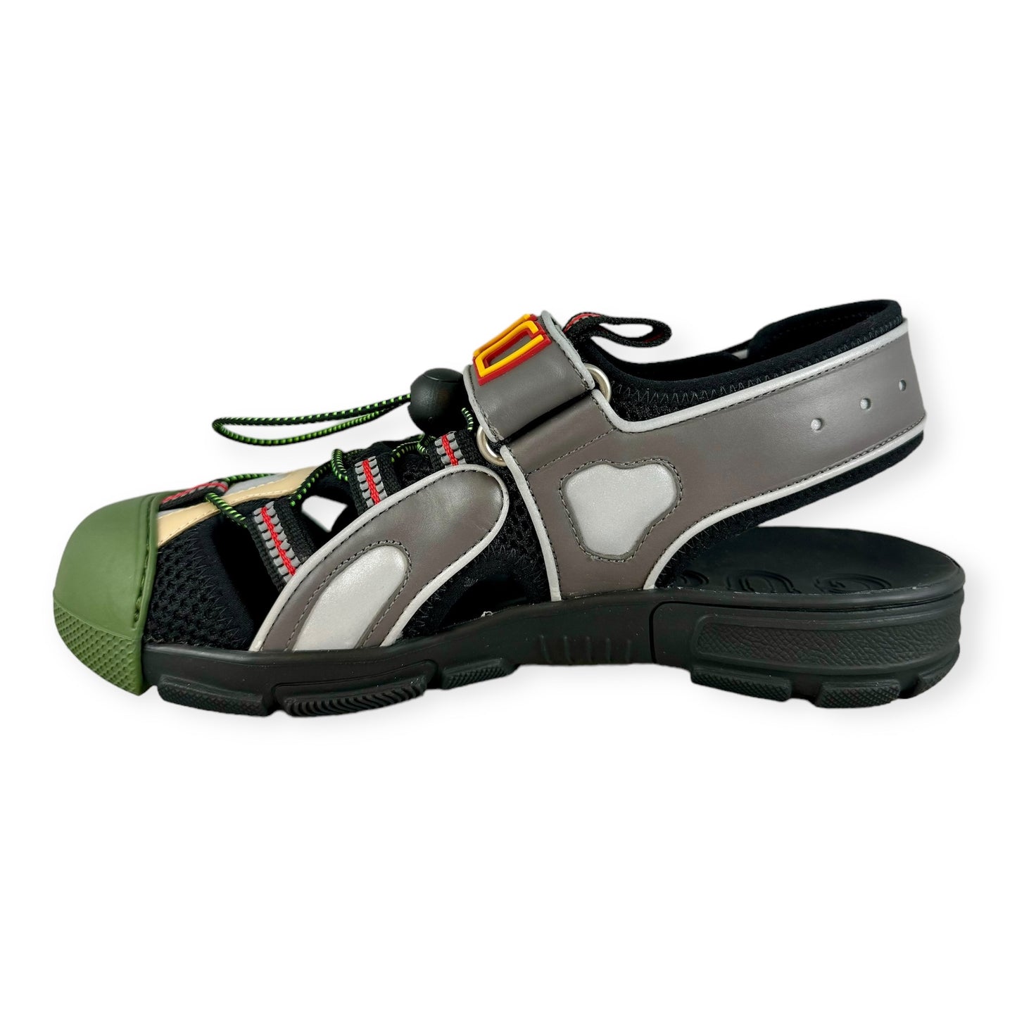 GUCCI Tinsel Sport Sandals Multicolor | Size 37.5