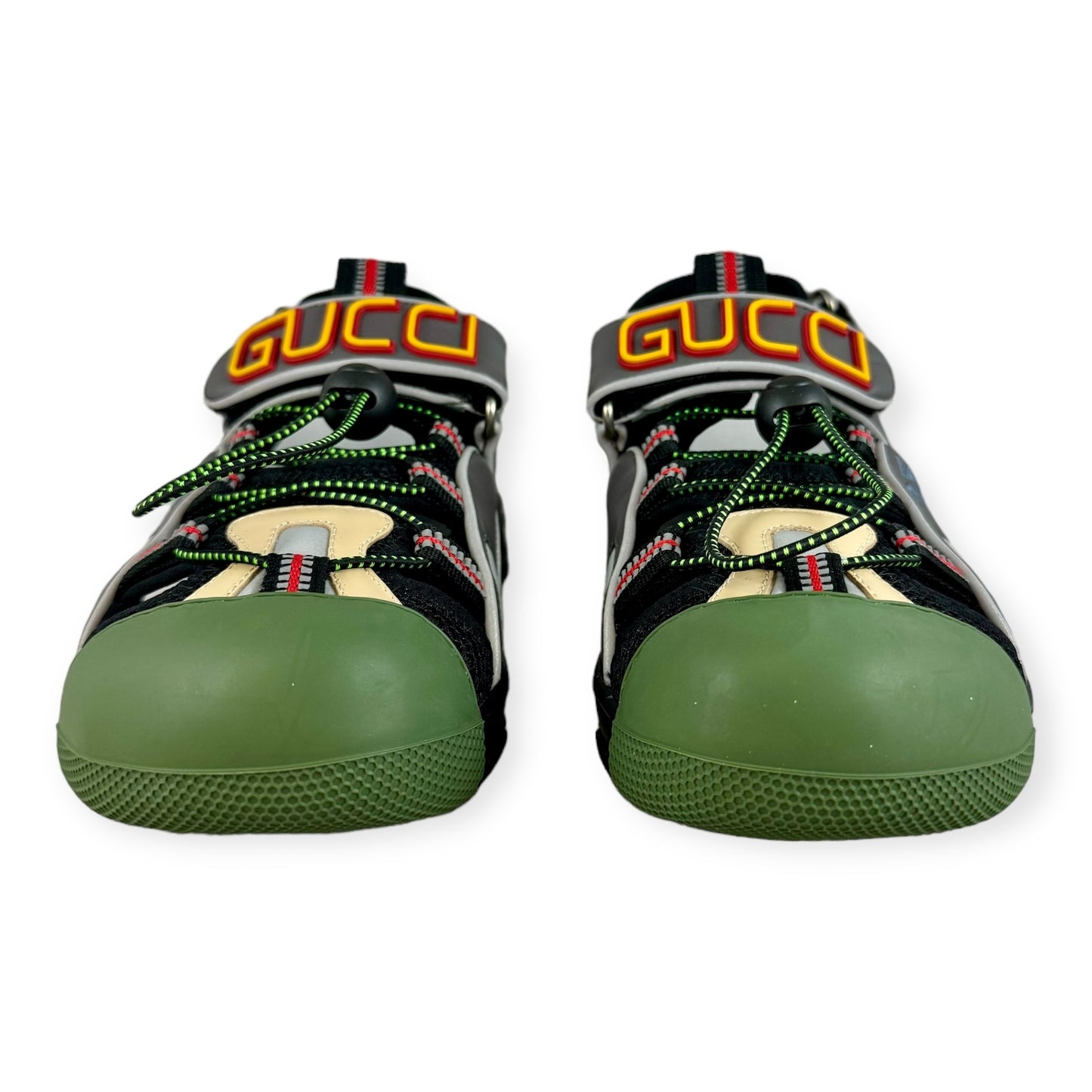 GUCCI Tinsel Sport Sandals Multicolor | Size 37.5