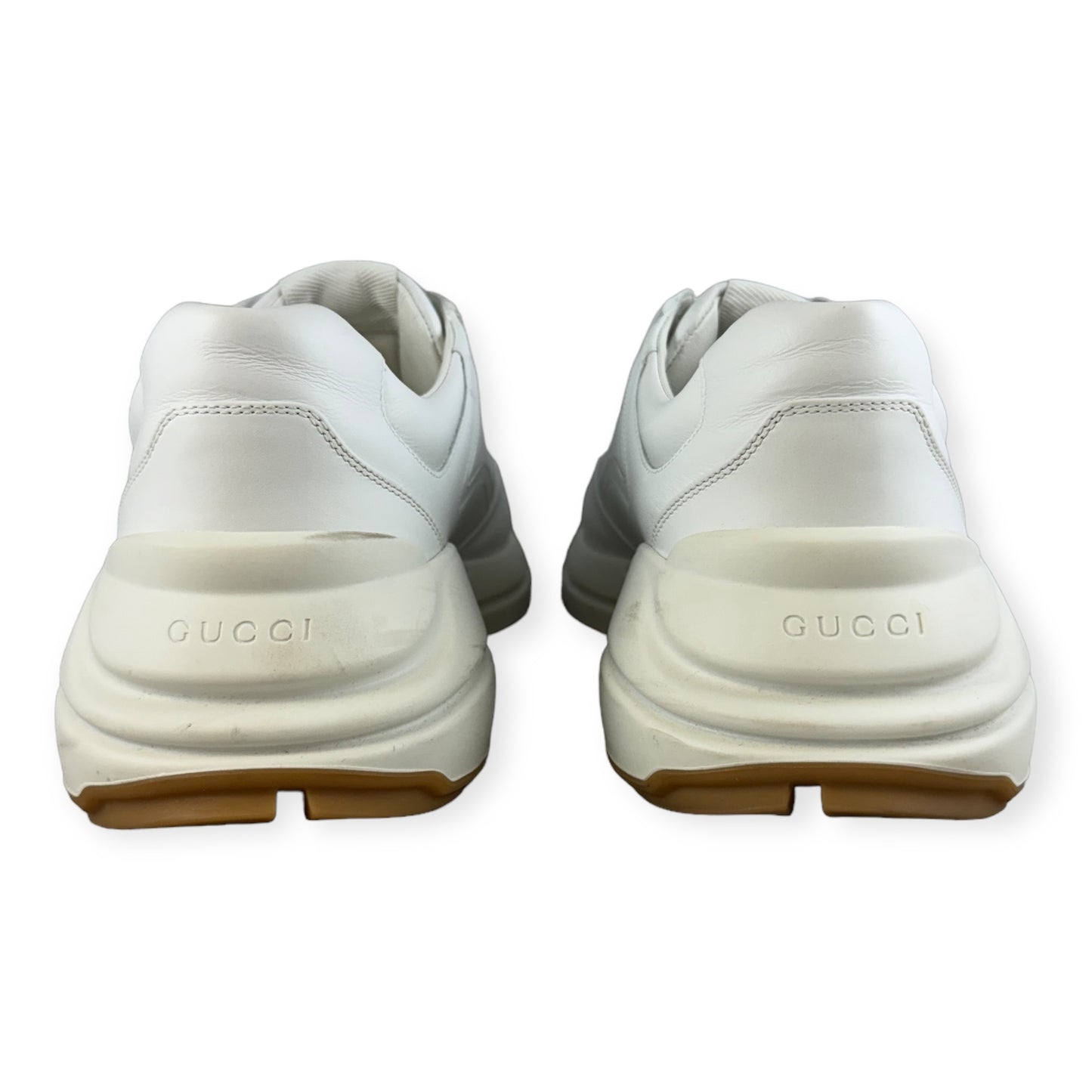 GUCCI Worldwide Sneakers in White Multi | Size 9