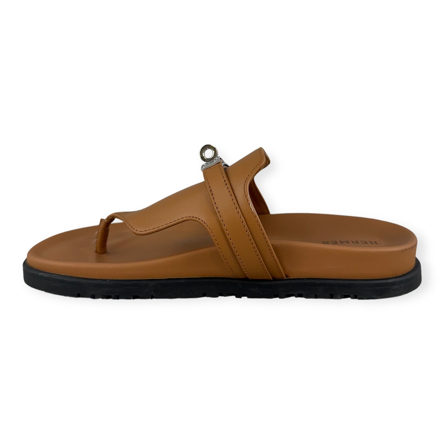 HERMES Empire Sandals in Brown | Size 37